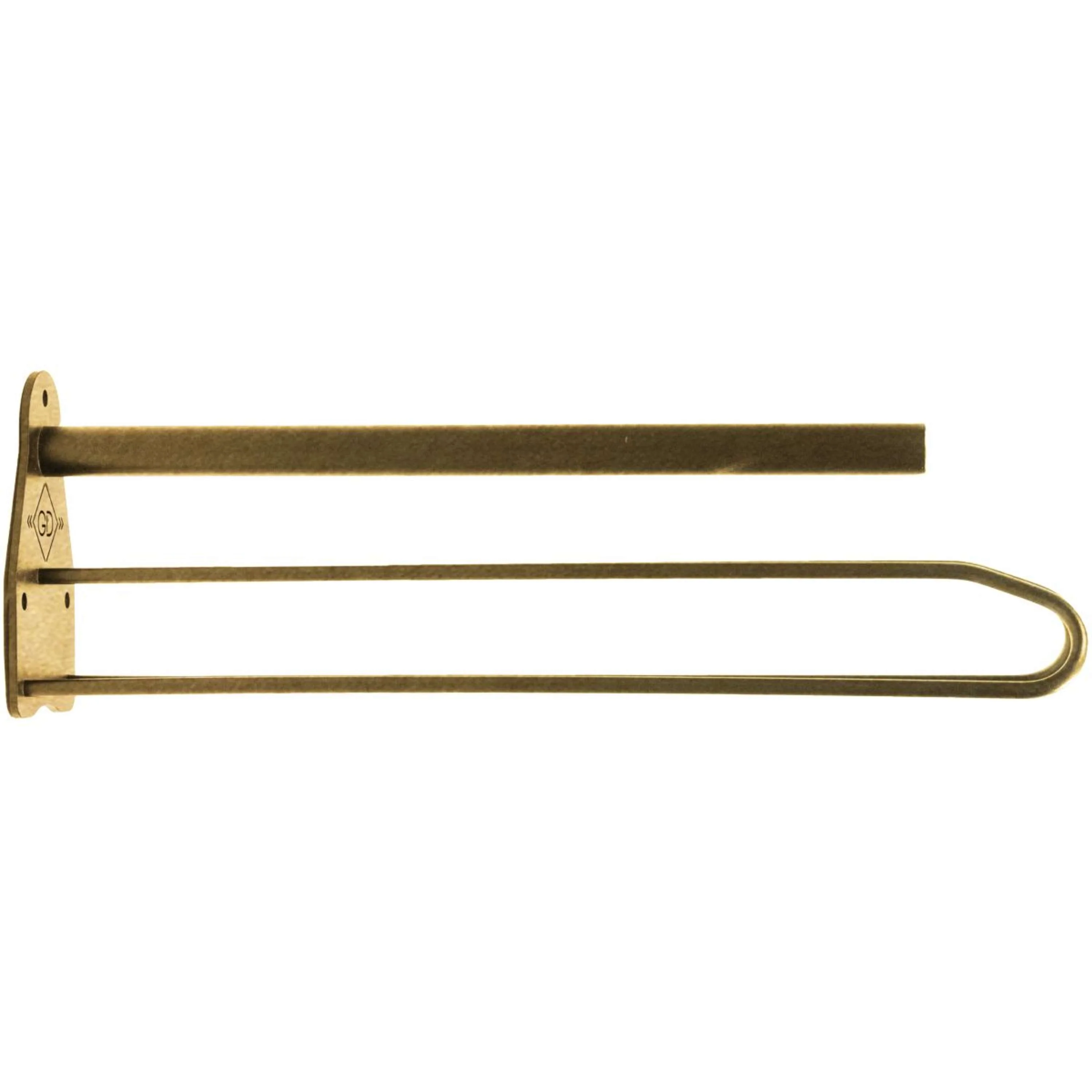 Kentucky Sattelhalter Metal Mit Schabracke Halter Steel Gold - Image 2