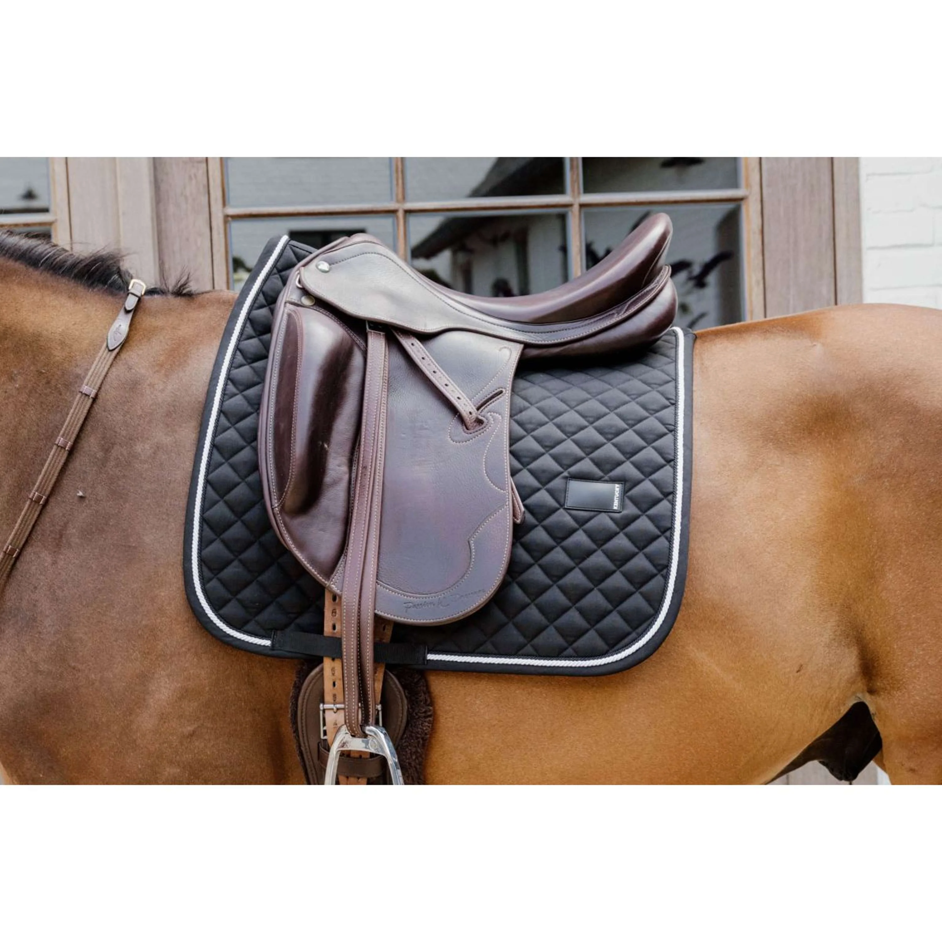 Kentucky Schabracke Diamond Rope Dressur Schwarz - Image 2