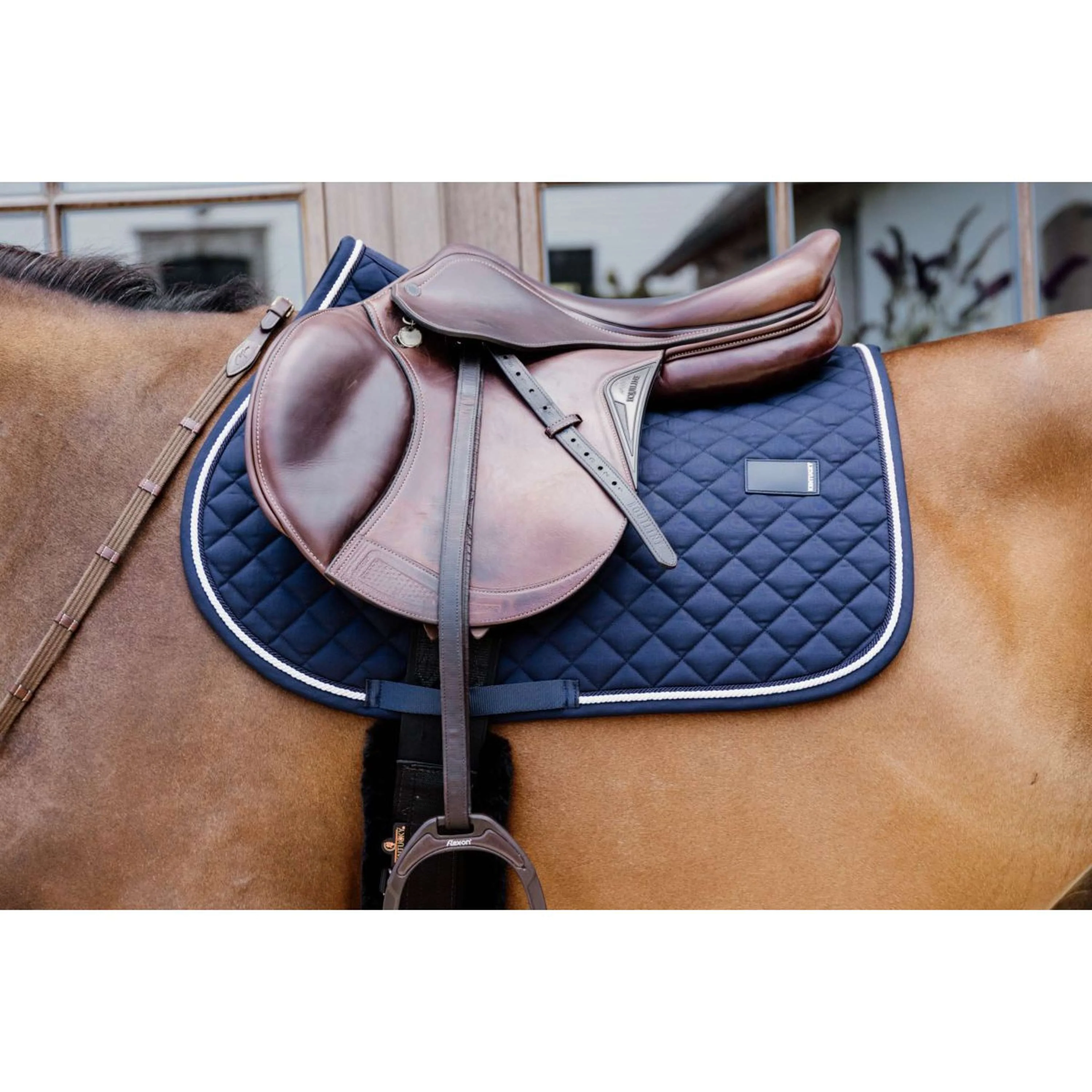 Kentucky Schabracke Diamond Rope Springen Navy - Image 2