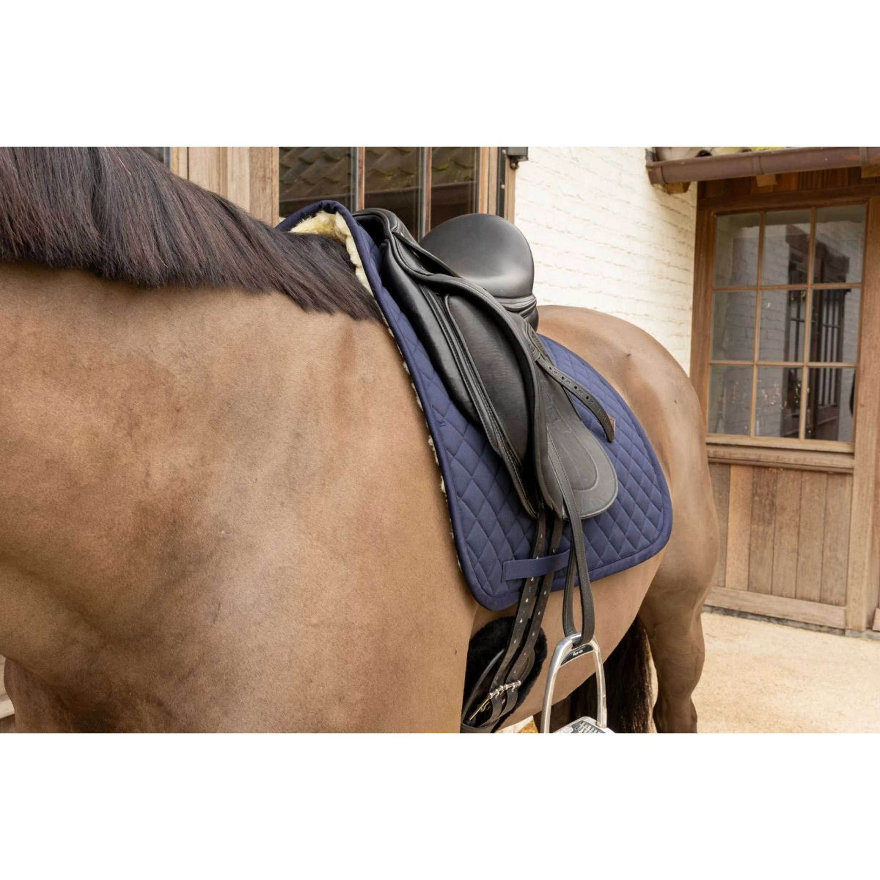Kentucky Schabracke Skin Friendly Diamond Dressur Navy - Image 4