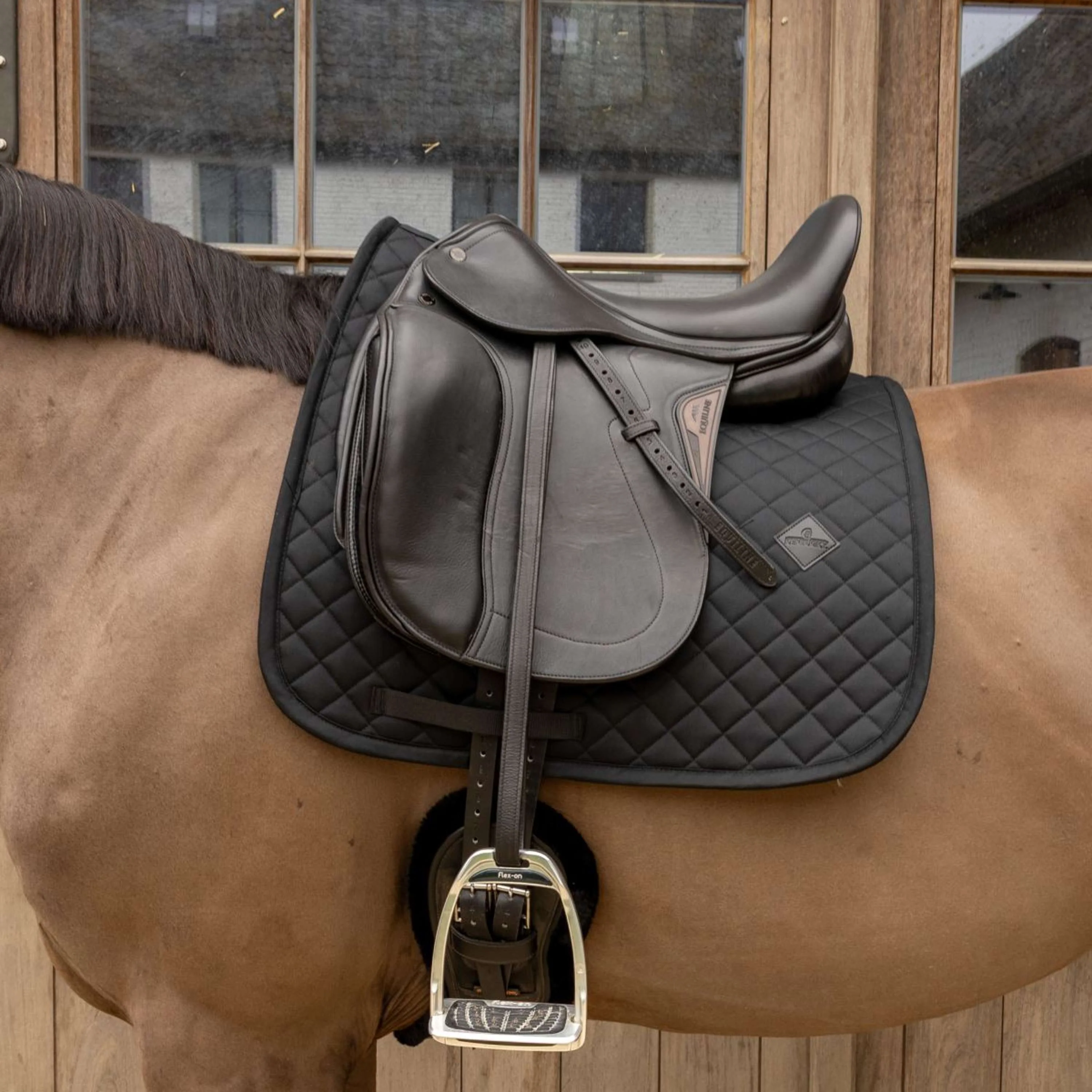 Kentucky Schabracke Skin Friendly Diamond Dressur Schwarz - Image 2