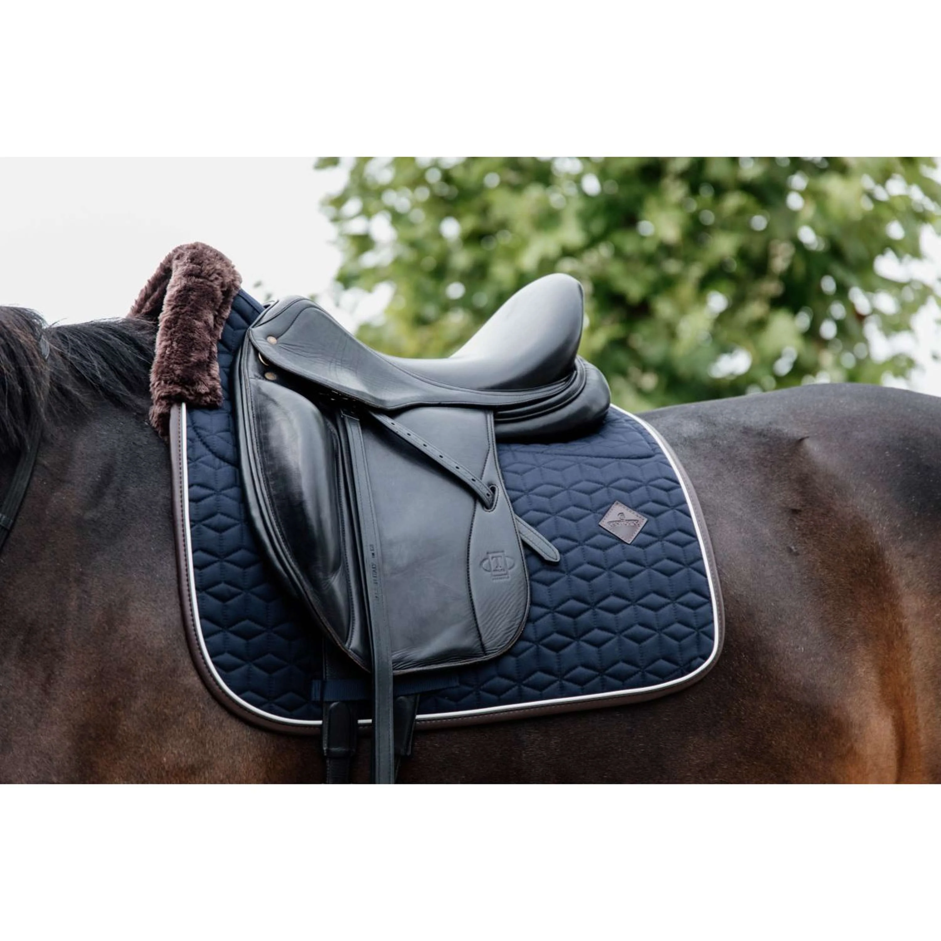 Kentucky Schabracke Skin Friendly Dressur Navy - Image 2