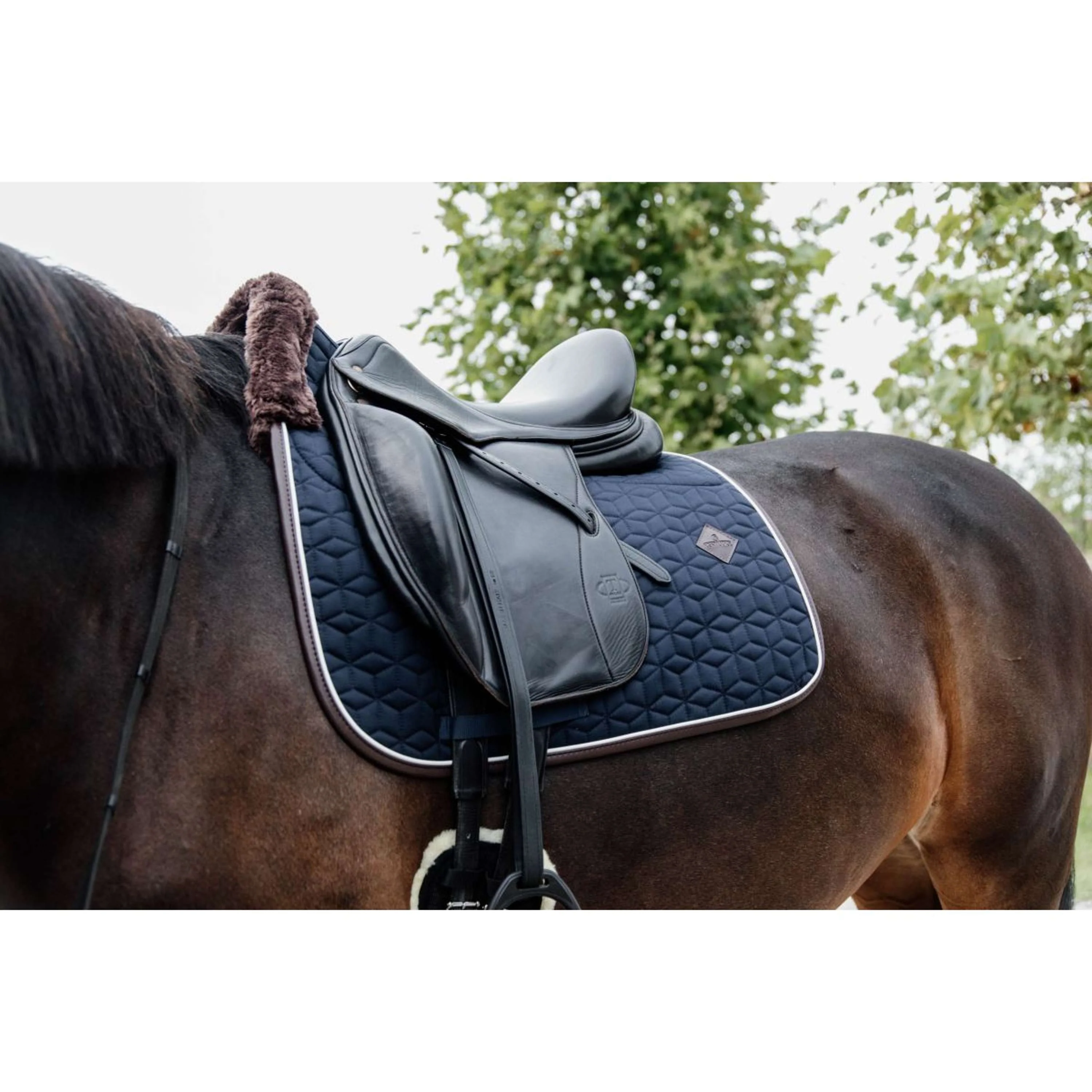 Kentucky Schabracke Skin Friendly Dressur Navy - Image 3