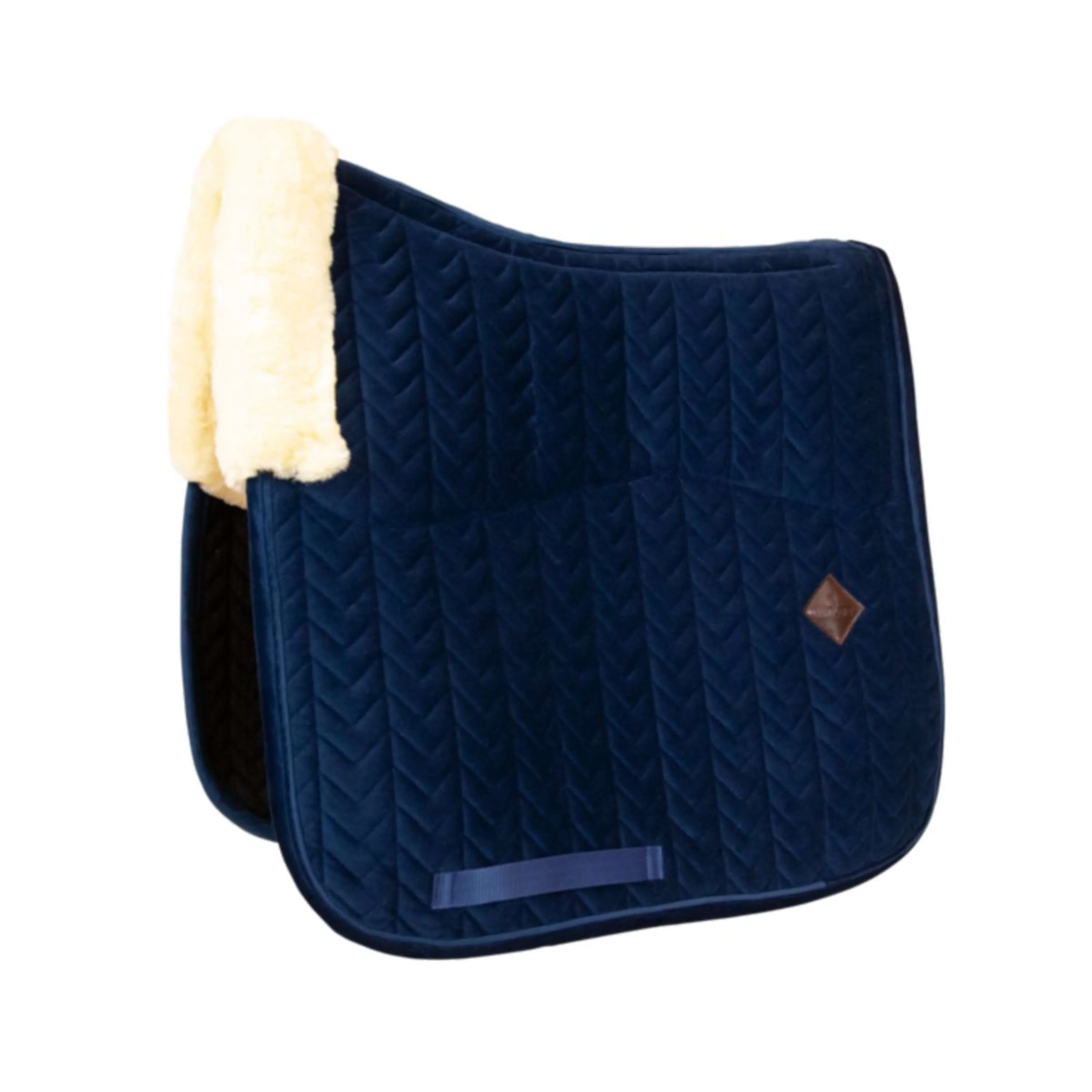 Kentucky Schabracke Skin Friendly Velvet Dressur Navy - Image 3