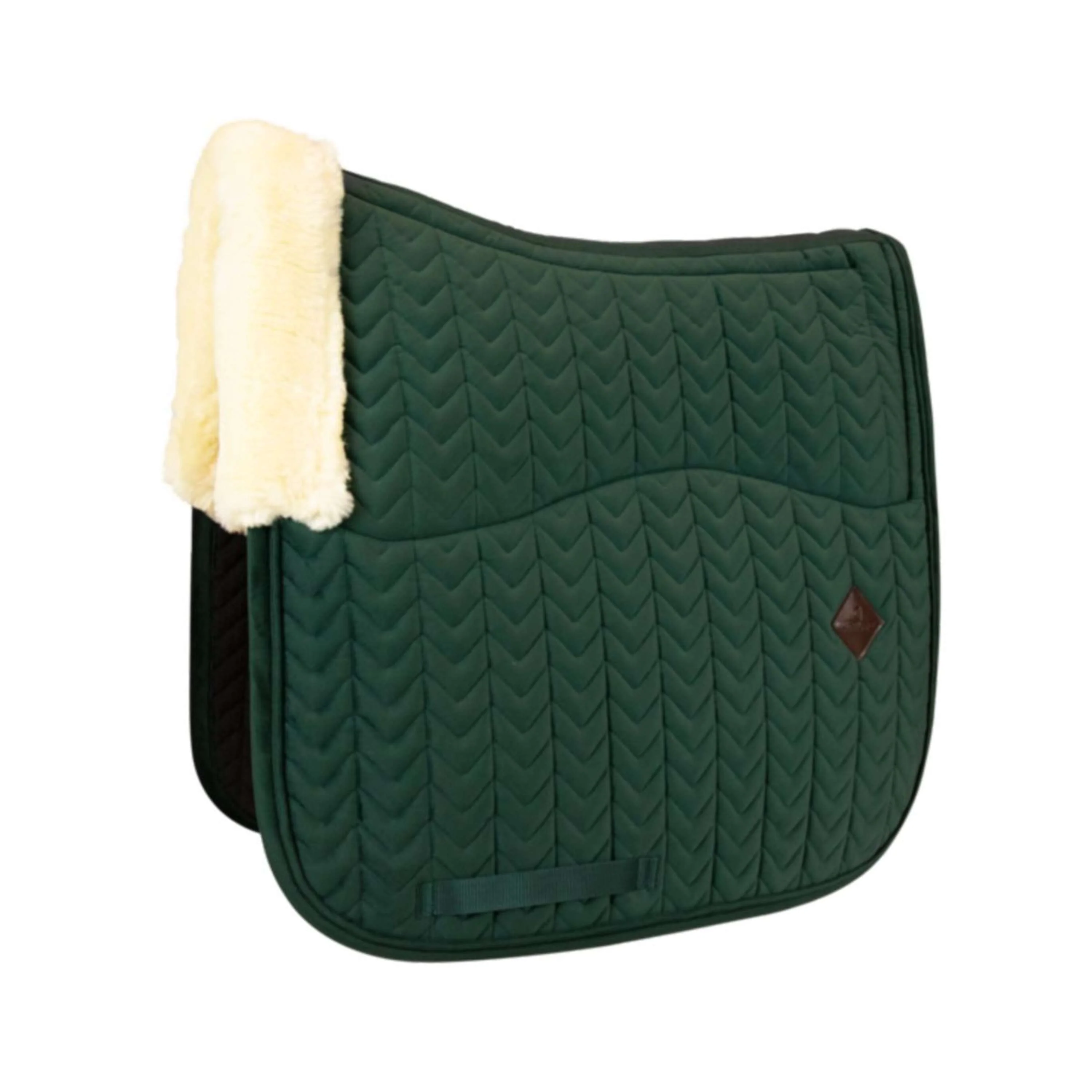 Kentucky Schabracke Skin Friendly Velvet Dressur Pine Green - Image 5