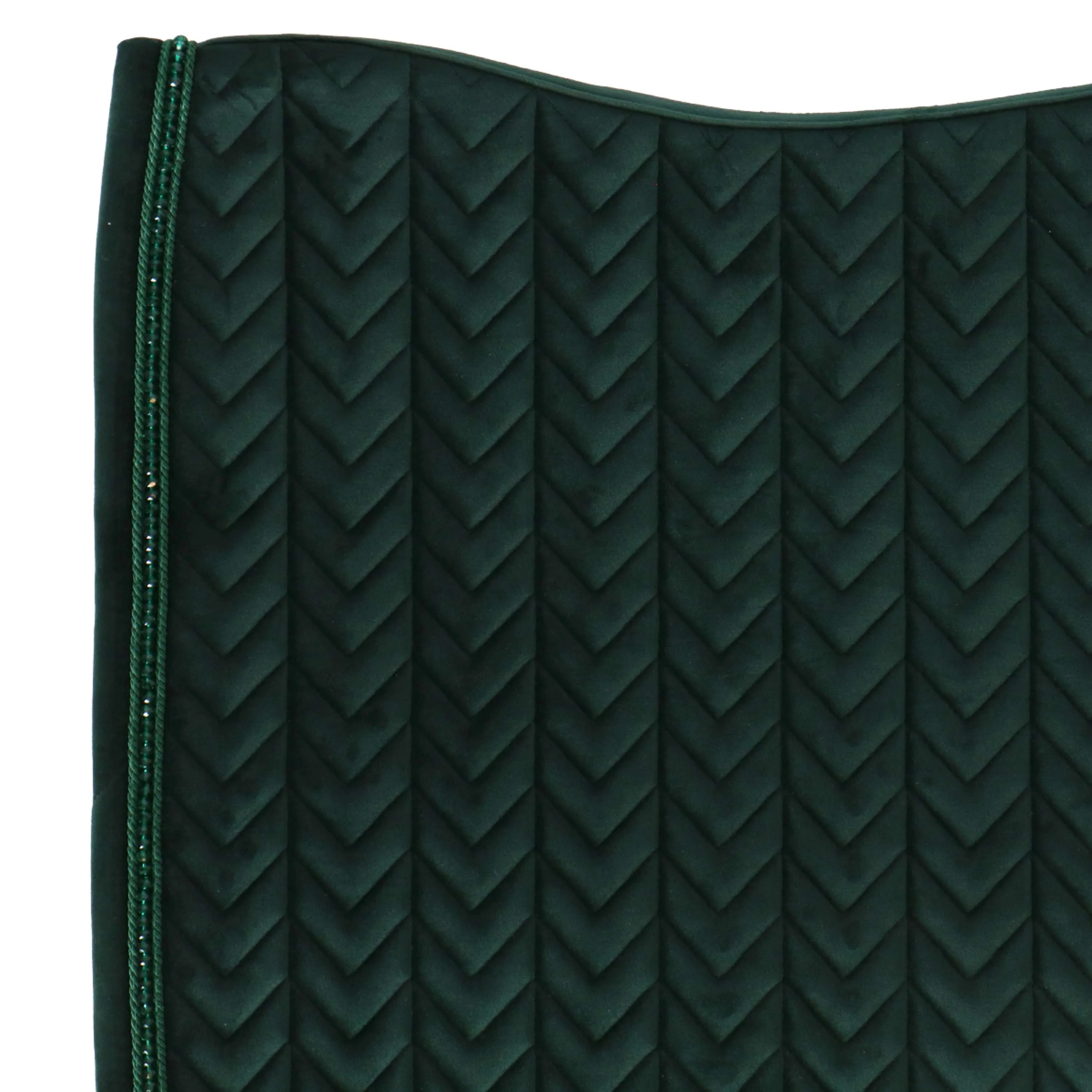 Kentucky Schabracke Velvet Pearls Dressur Pine Green - Image 9