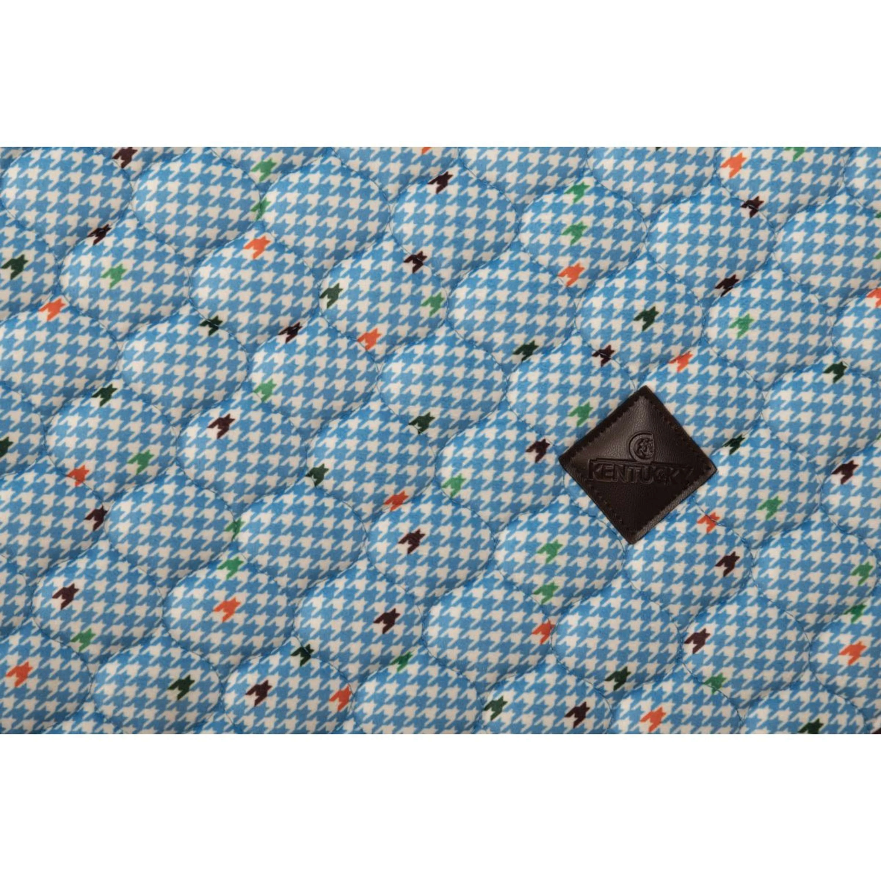 Kentucky Schabracke Velvet Pied De Poule Springen Navy - Image 4