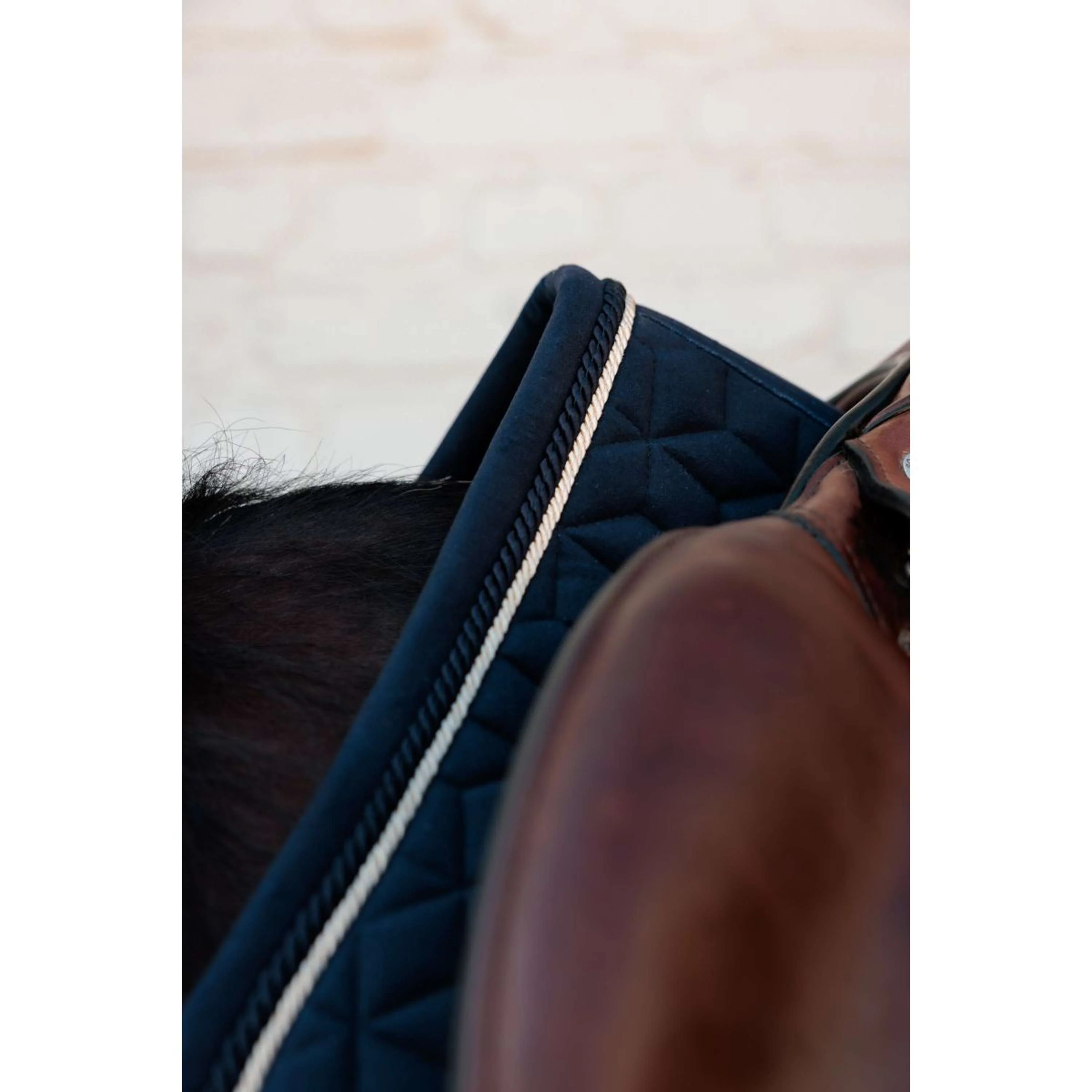 Kentucky Schabracke Velvet Springen Dark Navy - Image 4