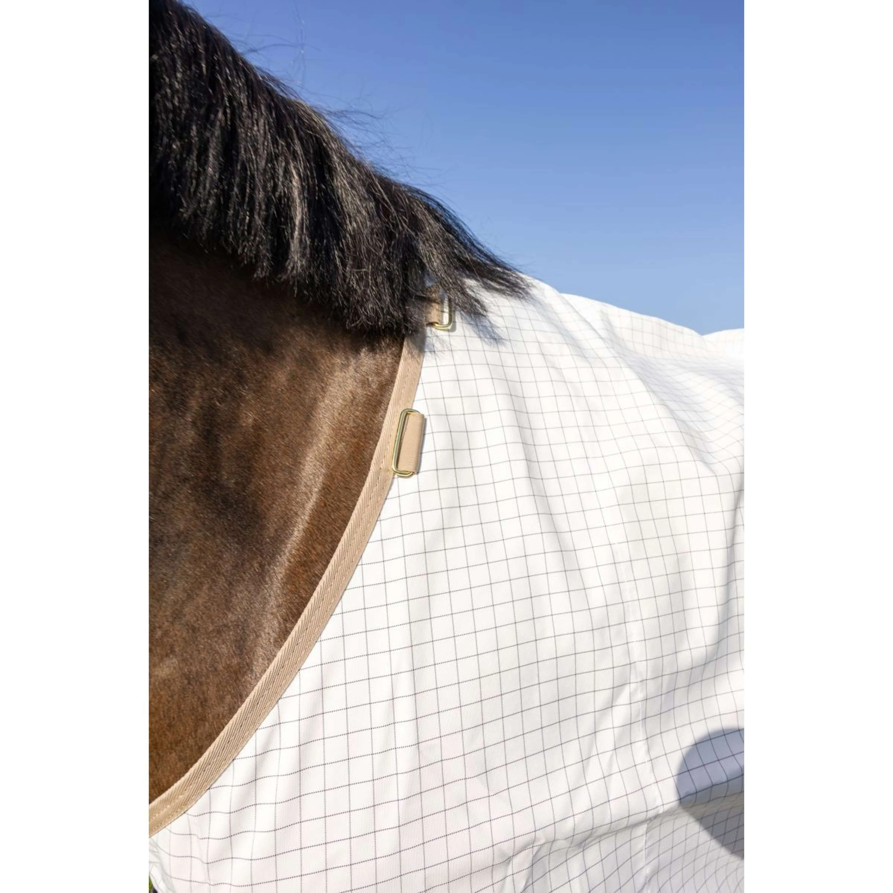 Kentucky Sommerdecke Sweet Itch Comfort Weiß/Beige - Image 10
