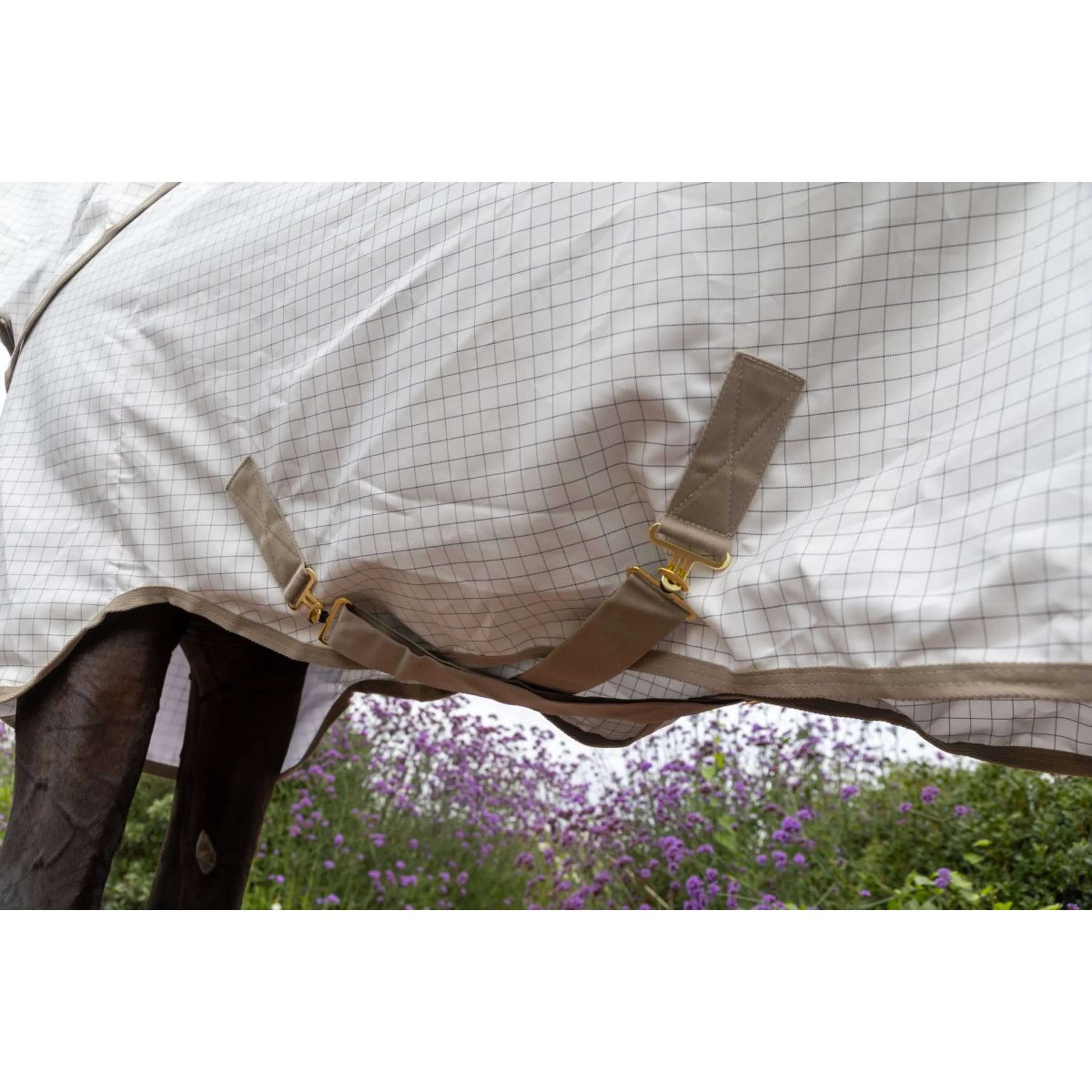 Kentucky Sommerdecke Sweet Itch Comfort Weiß/Beige - Image 6