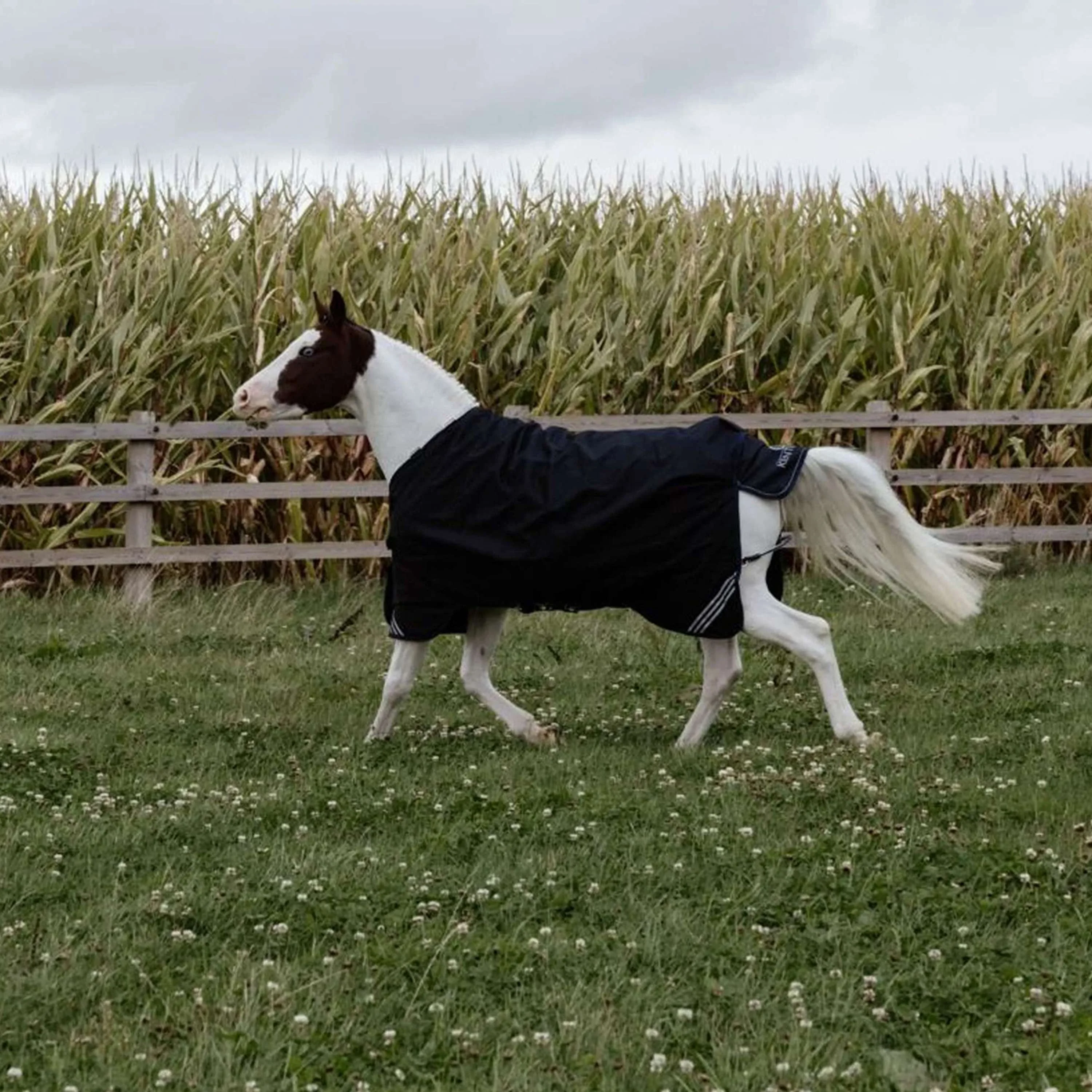 Kentucky Turnout Rug All Weather Comfort Waterproof 400g Schwarz - Image 3