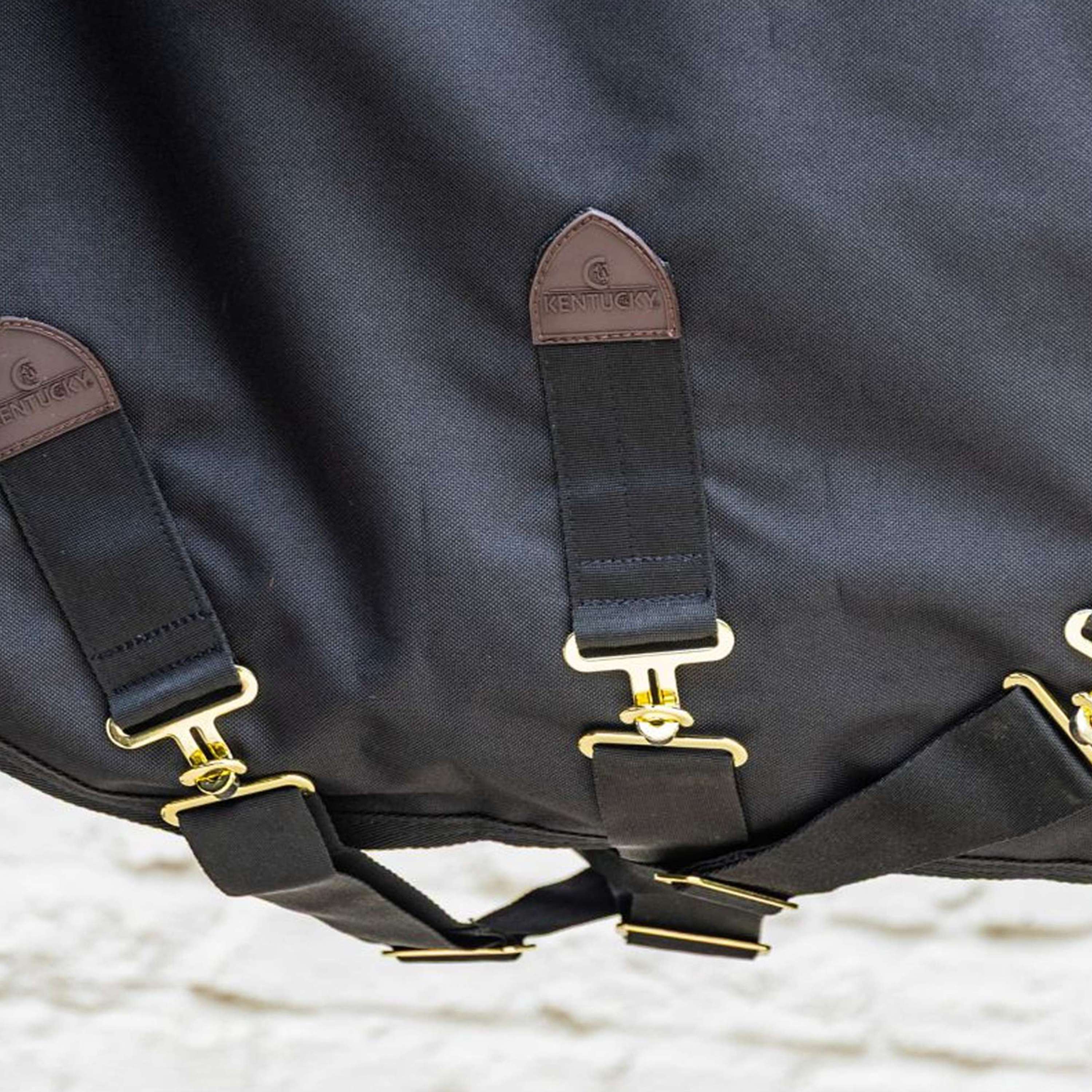 Kentucky Turnout Rug All Weather Comfort Waterproof 400g Schwarz - Image 6