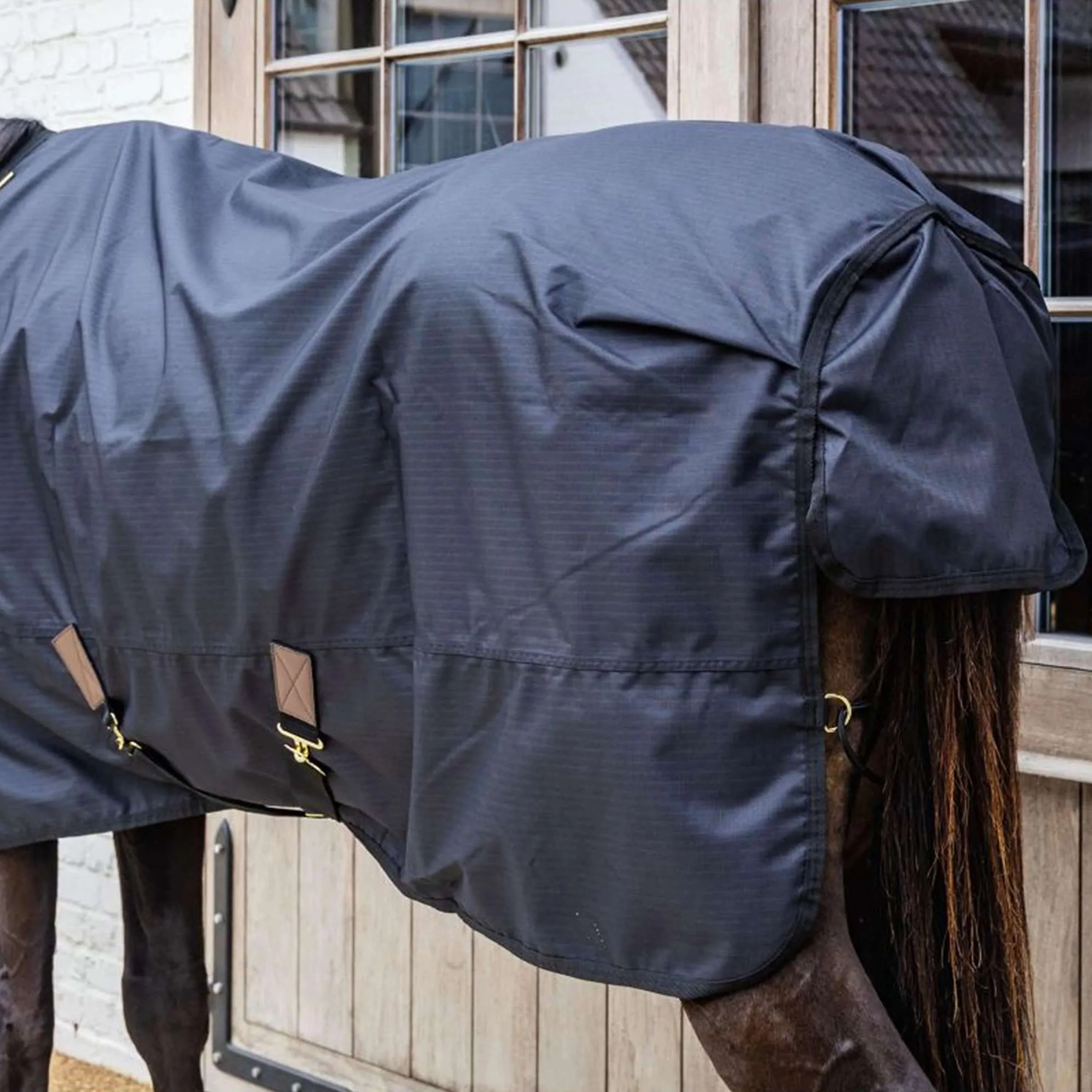 Kentucky Turnout Rug All Weather Waterproof Classic 0g Schwarz - Image 6