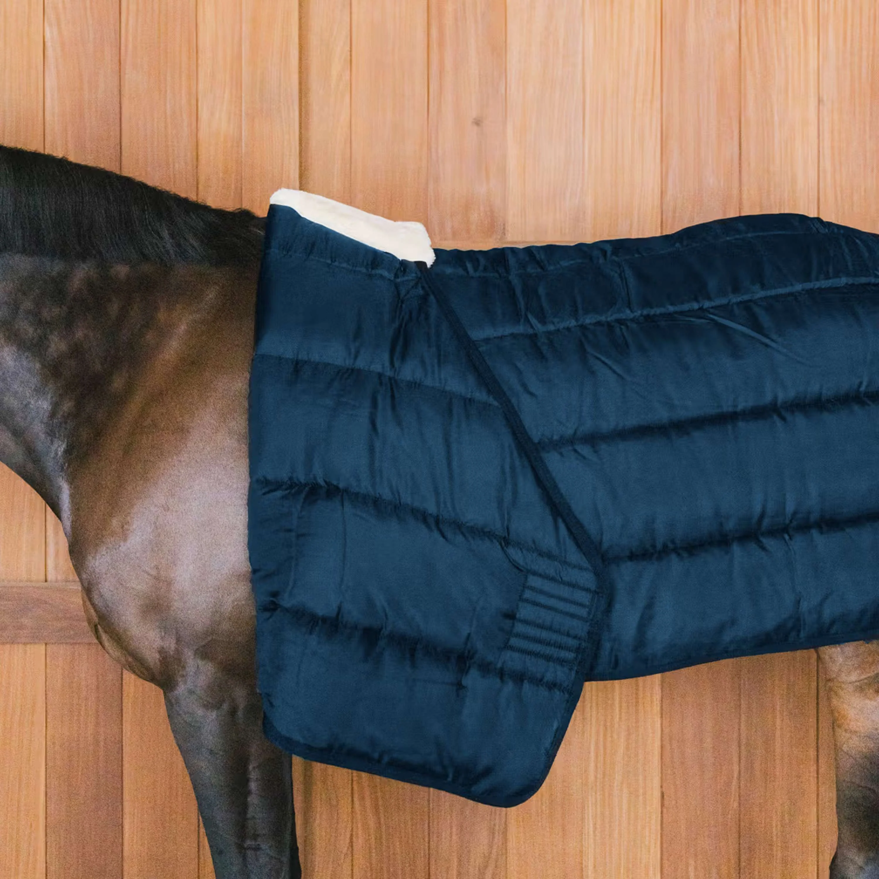 Kentucky Turnout Rug Comfort Liner 100g Navy - Image 2