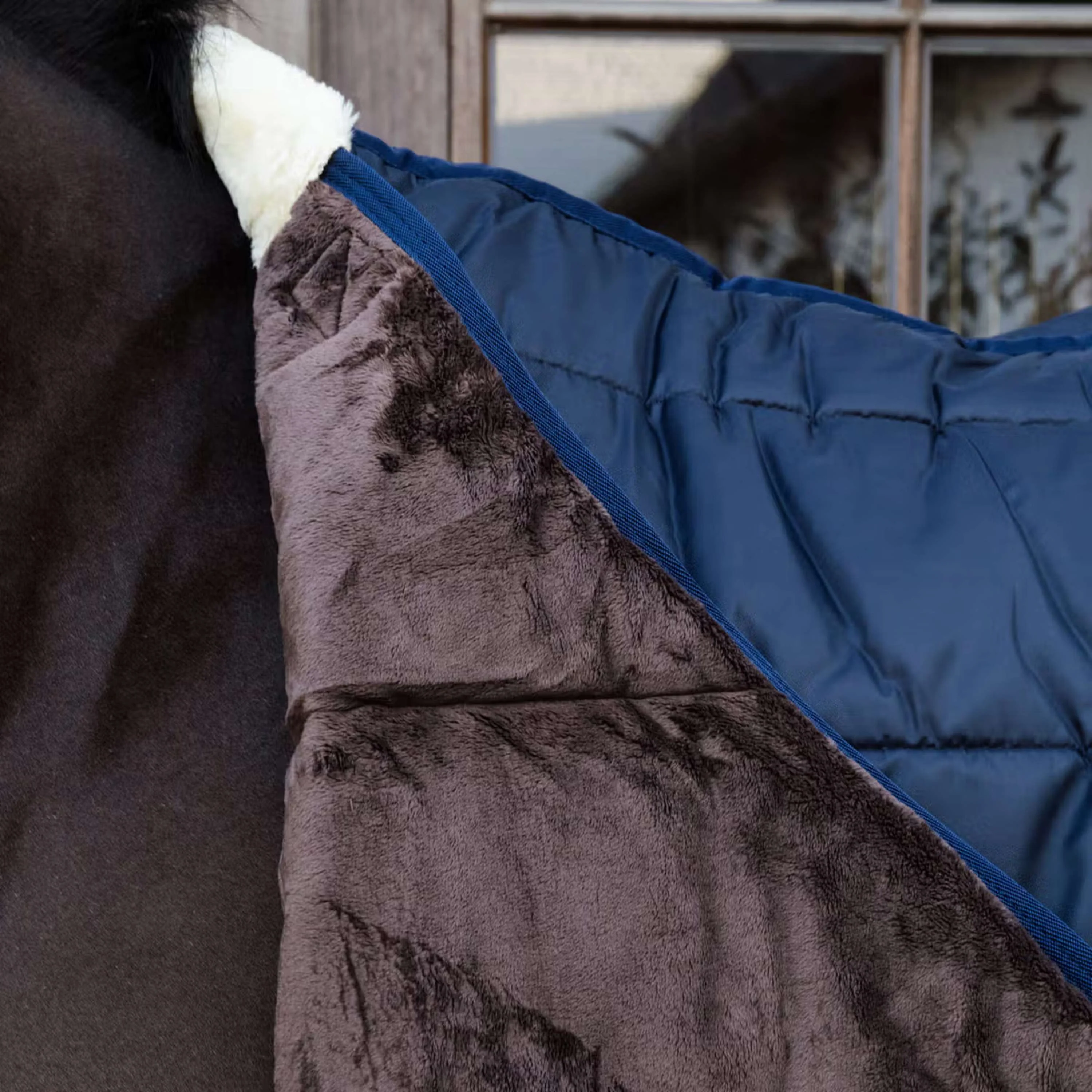 Kentucky Turnout Rug Comfort Liner Pro 300g Navy - Image 3