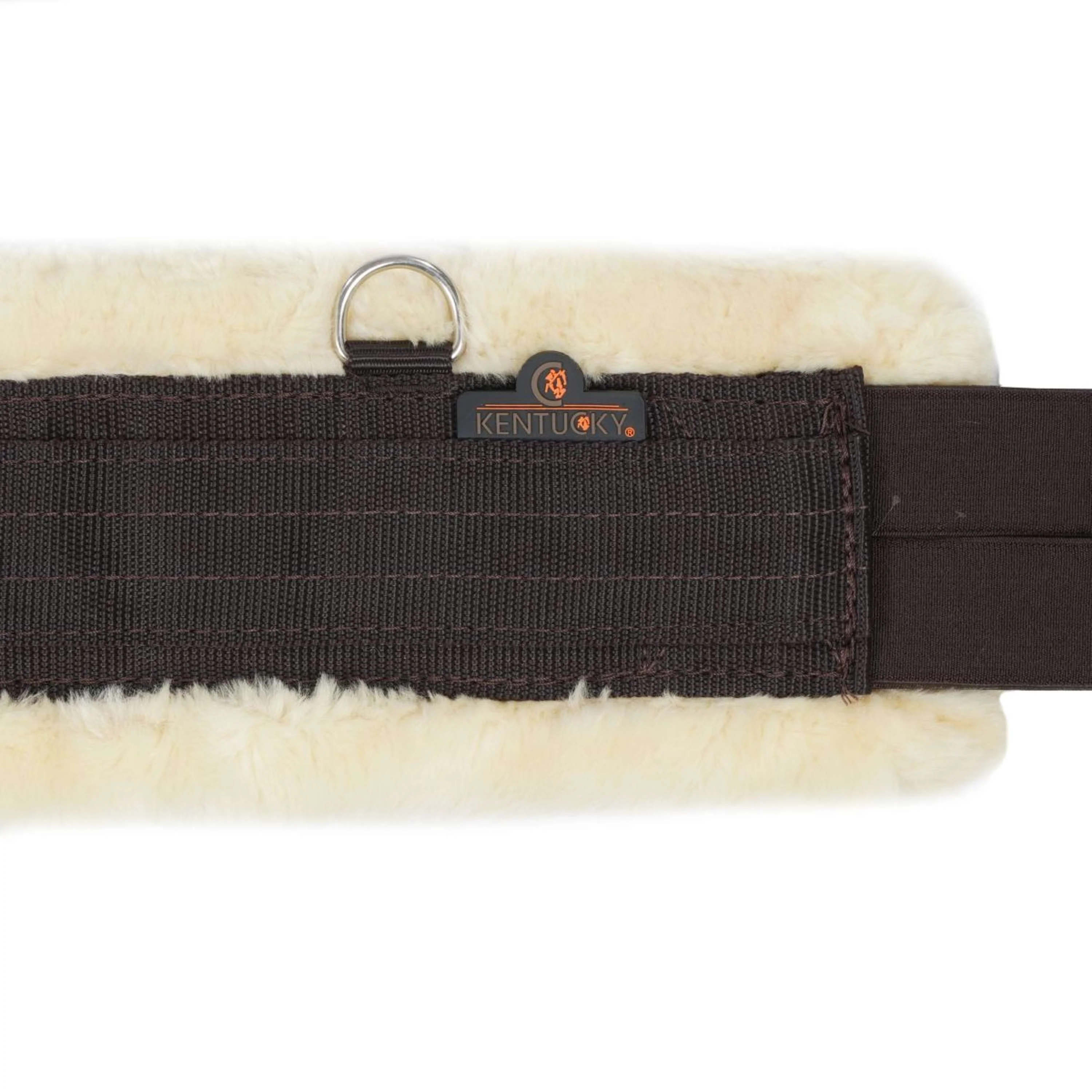 Kentucky Vielseitigkeitsgurt Sheepskin Braun/Natural - Image 7