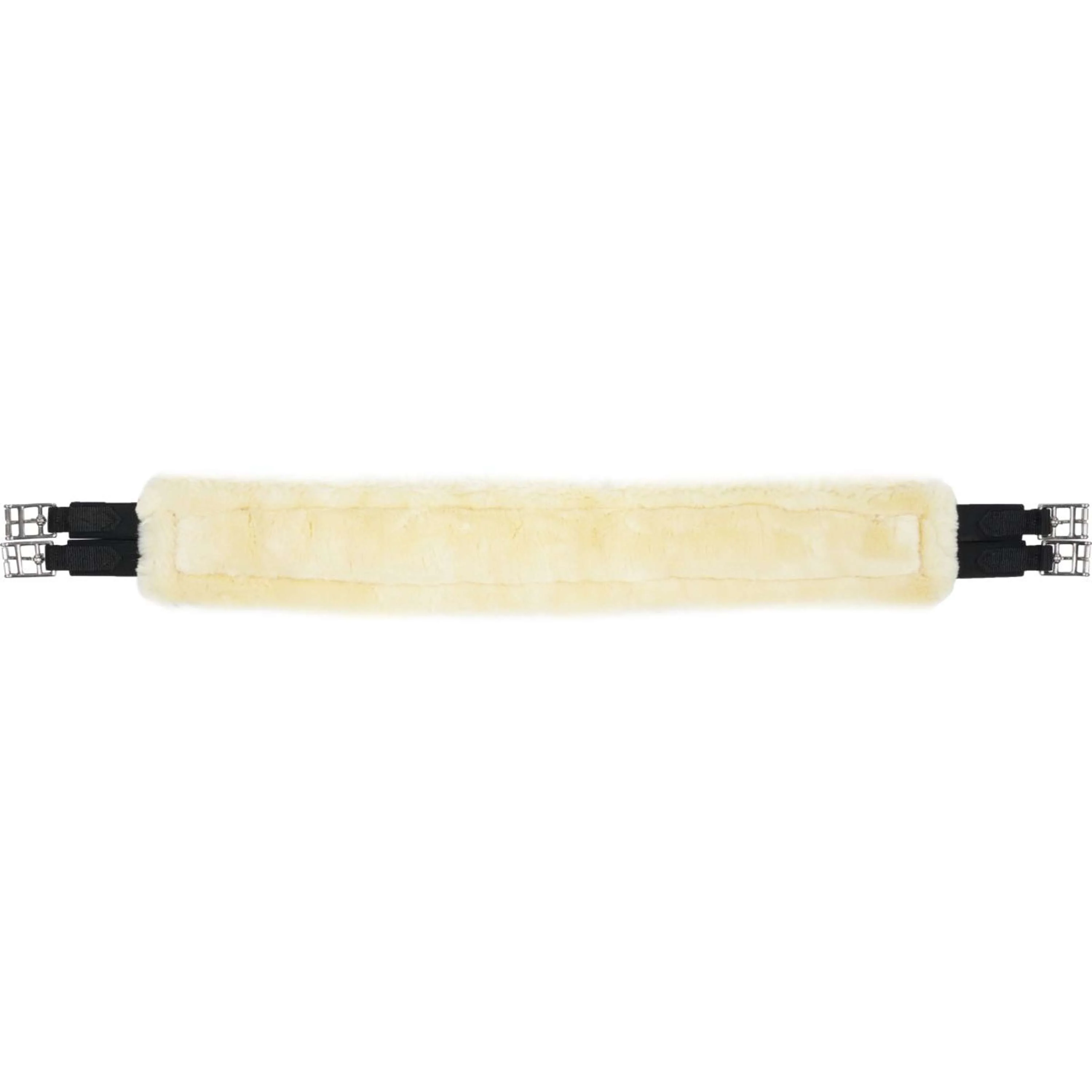 Kentucky Vielseitigkeitsgurt Sheepskin Schwarz/Naturell - Image 3