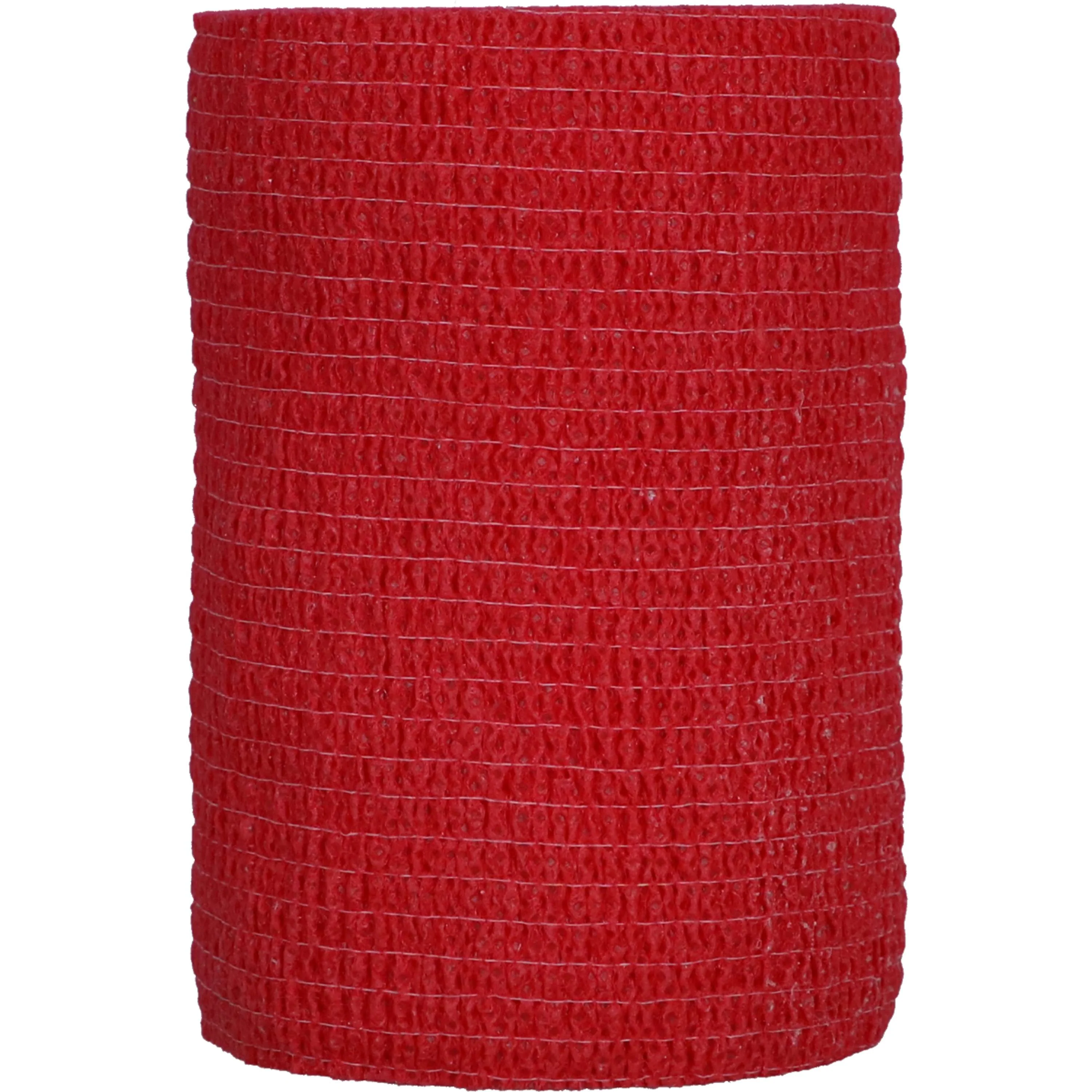 Kerbl EquiLastic Selbsthaftende Bandage 4,5m Rot - Image 2