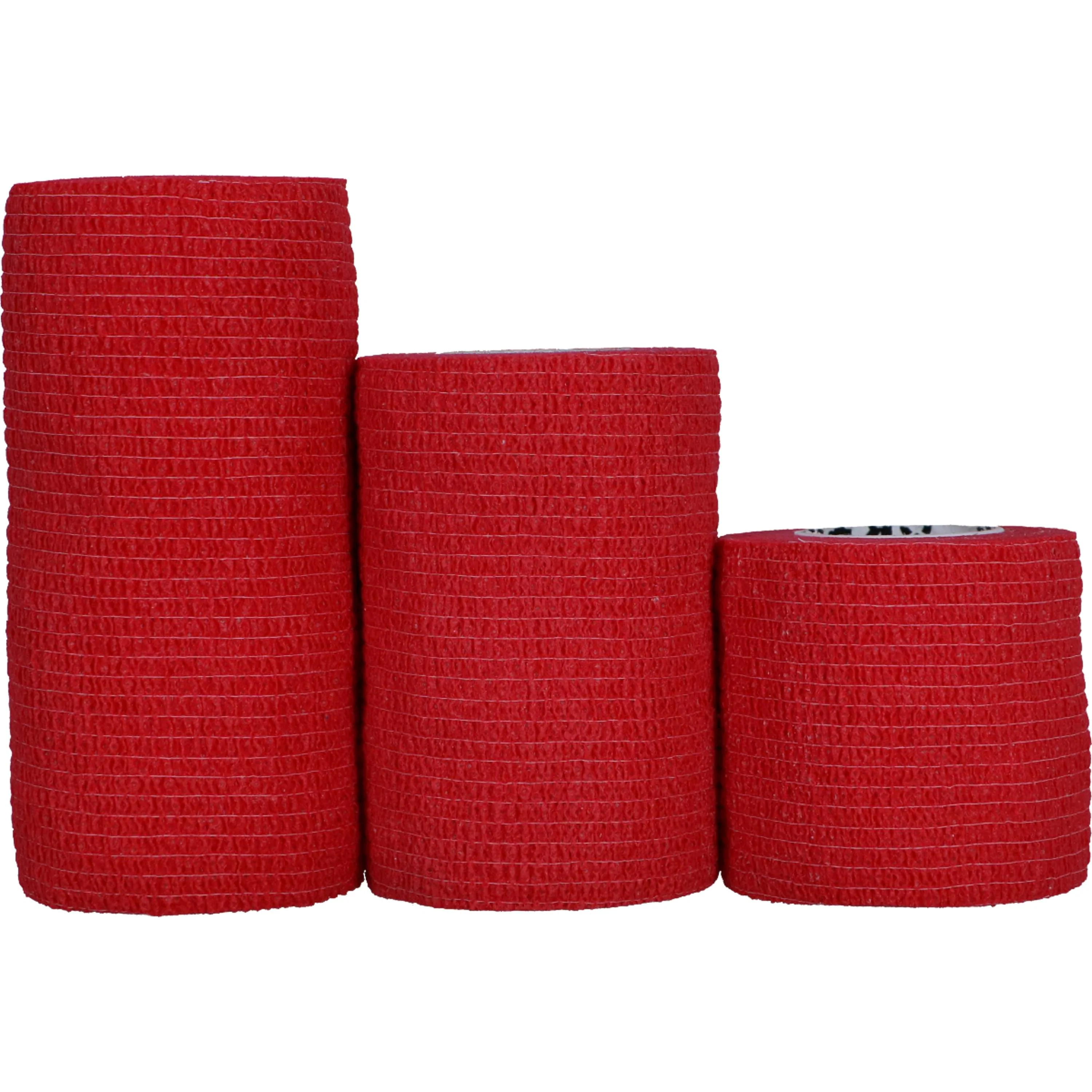 Kerbl EquiLastic Selbsthaftende Bandage 4,5m Rot - Image 4