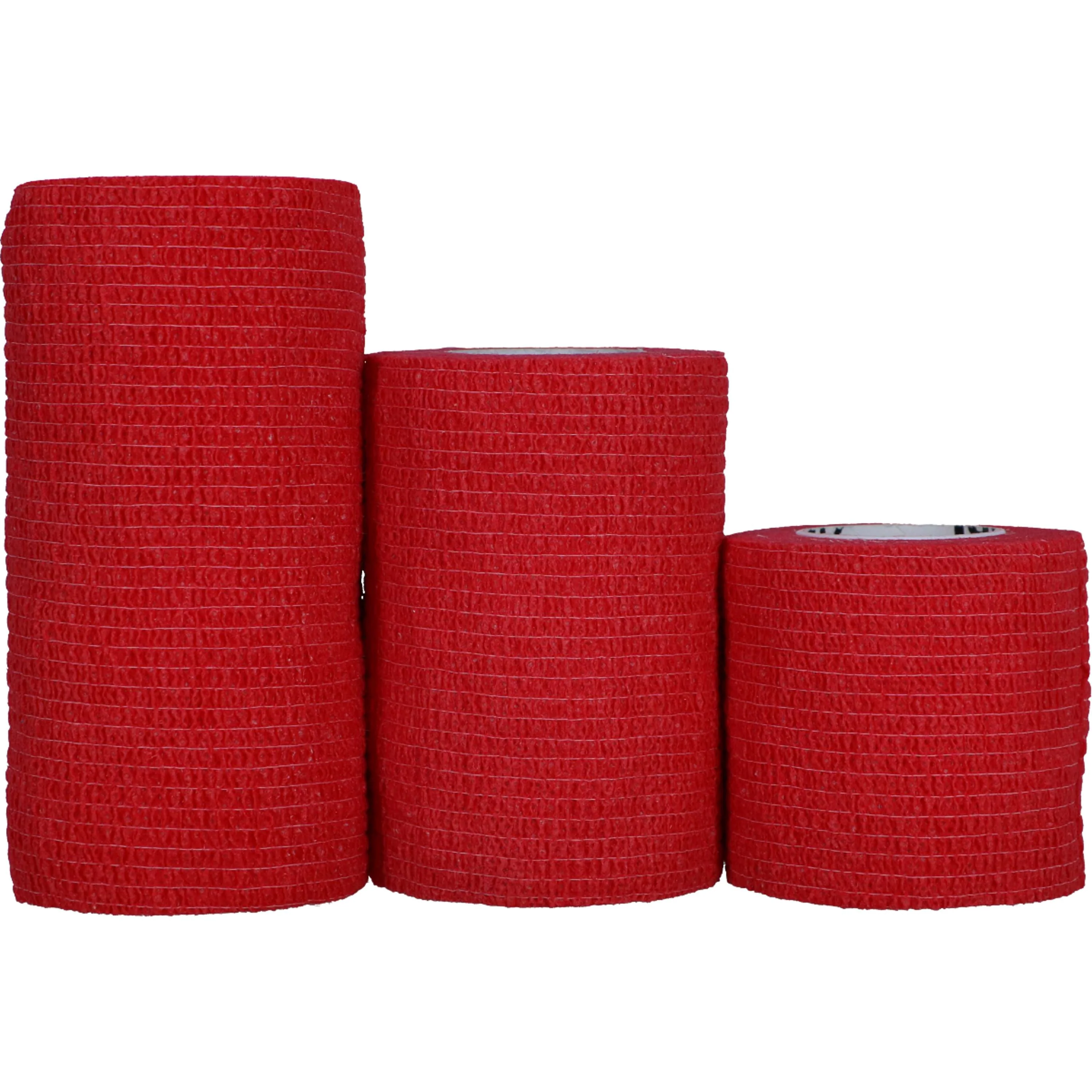 Kerbl EquiLastic Selbsthaftende Bandage 4,5m Rot - Image 5