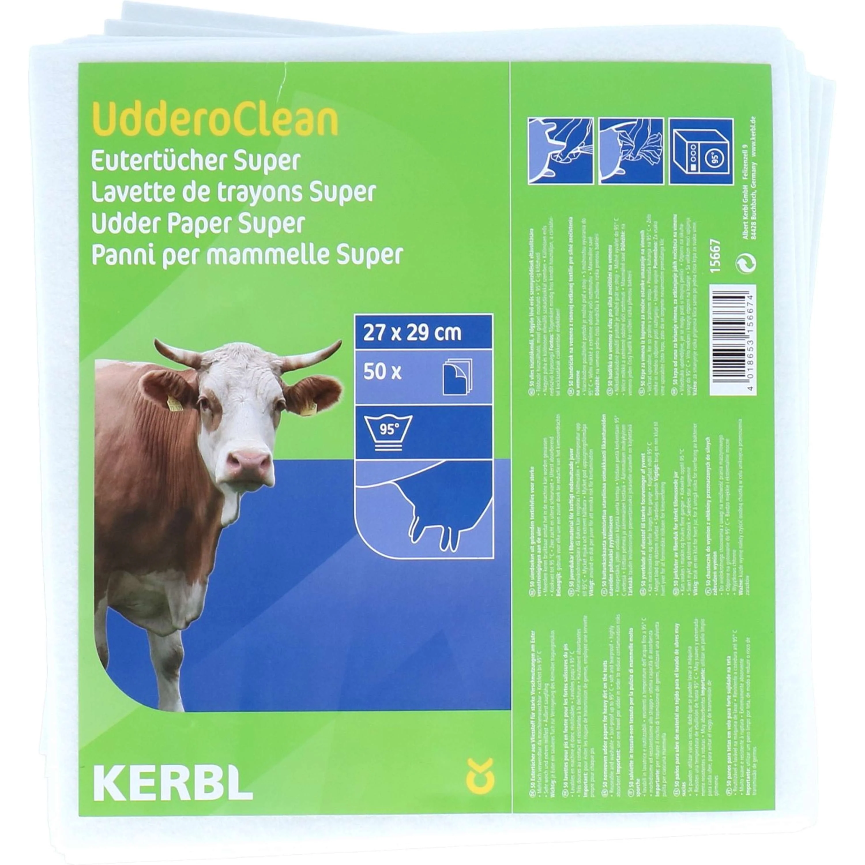 Kerbl Euterpapier Super Wiederverwendbar - Image 2