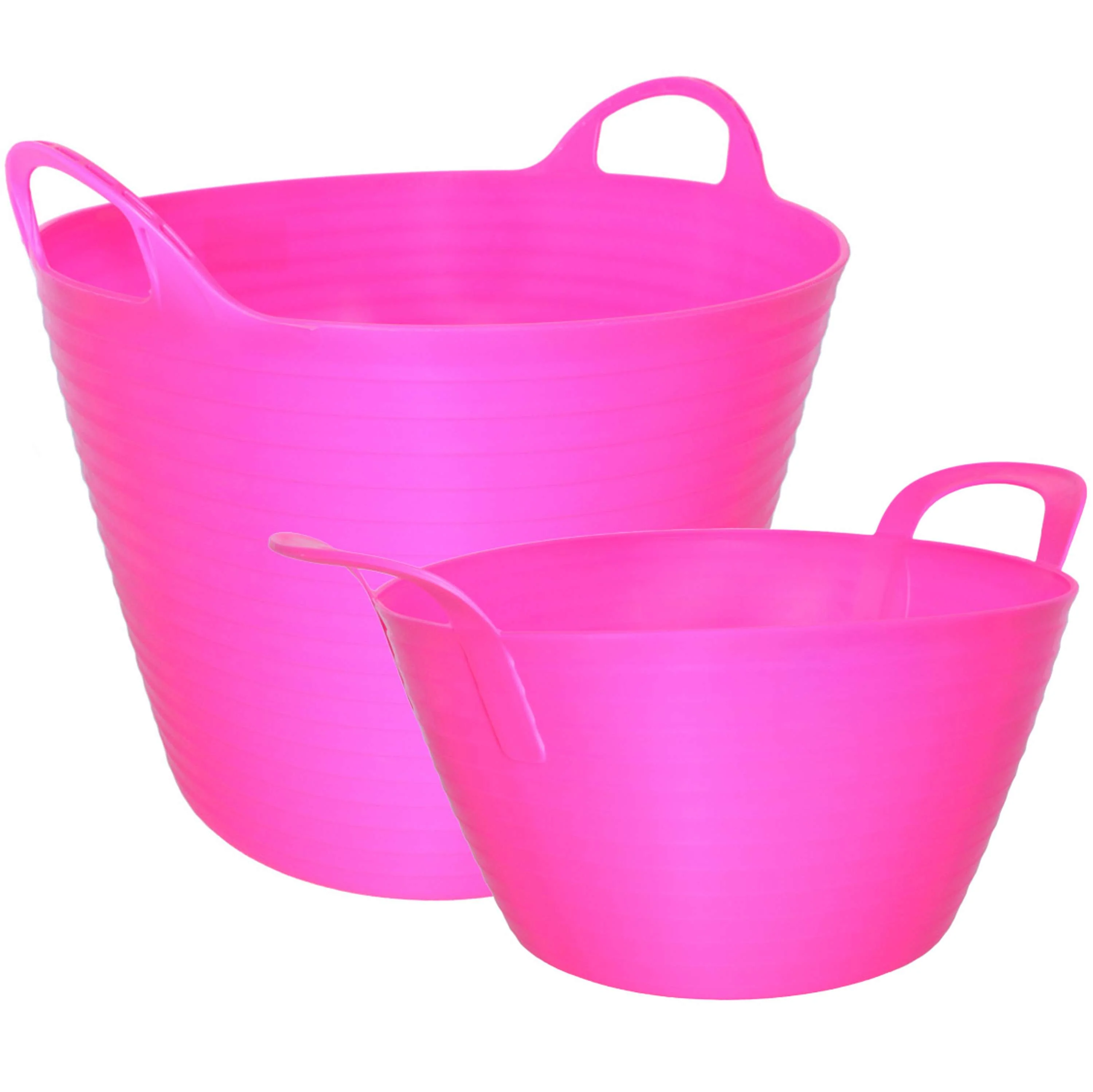 Kerbl Flexibler Eimer FlexBag Rosa