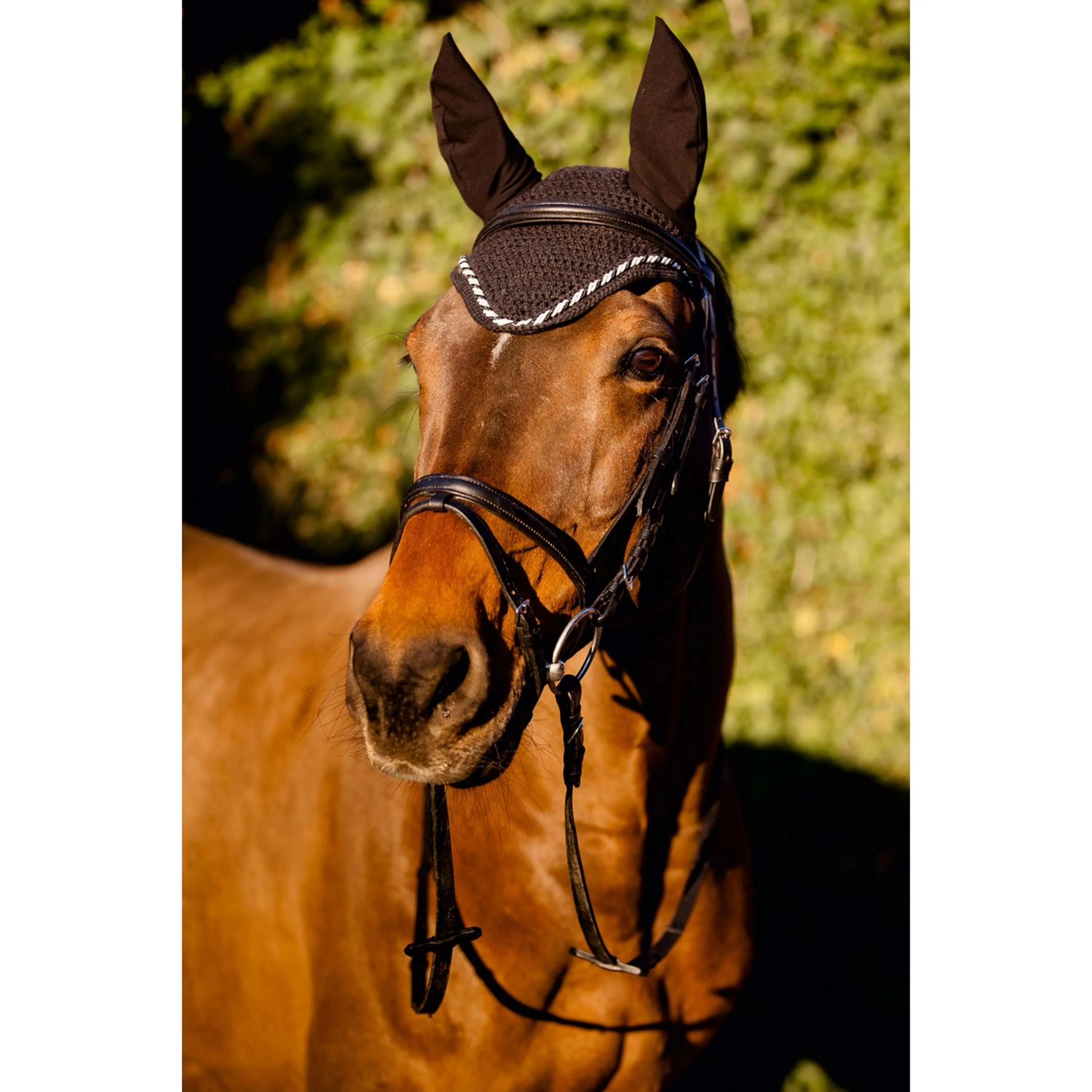 Kerbl Fliegenhaube Classic Schwarz - Image 2