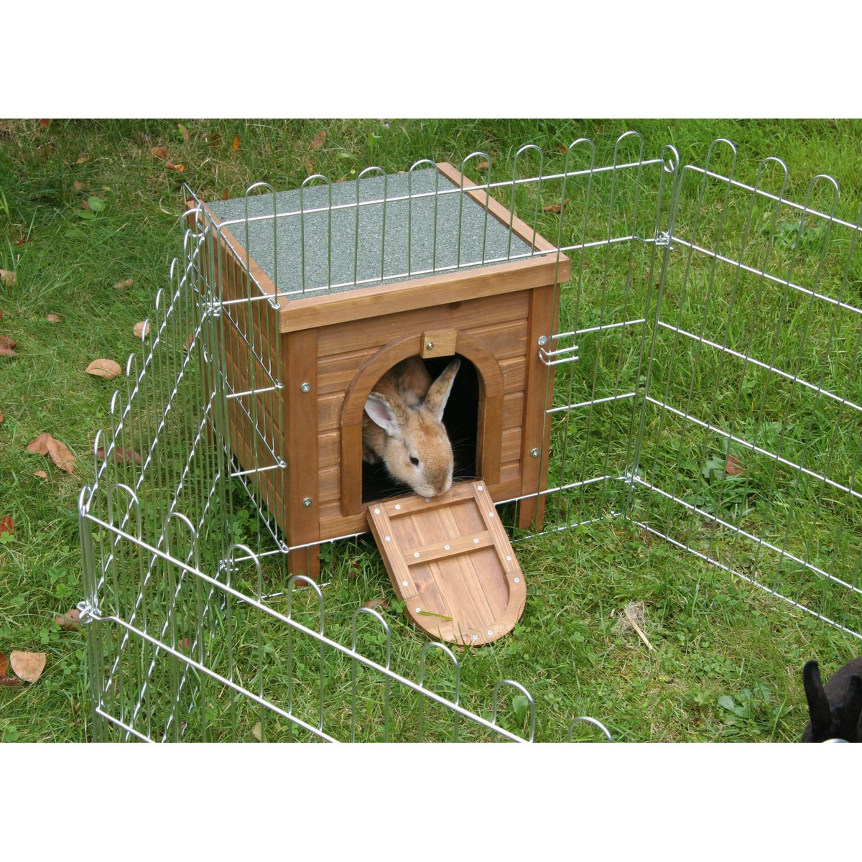 Kerbl Kaninchenhäuschen Outdoor Holz - Image 2