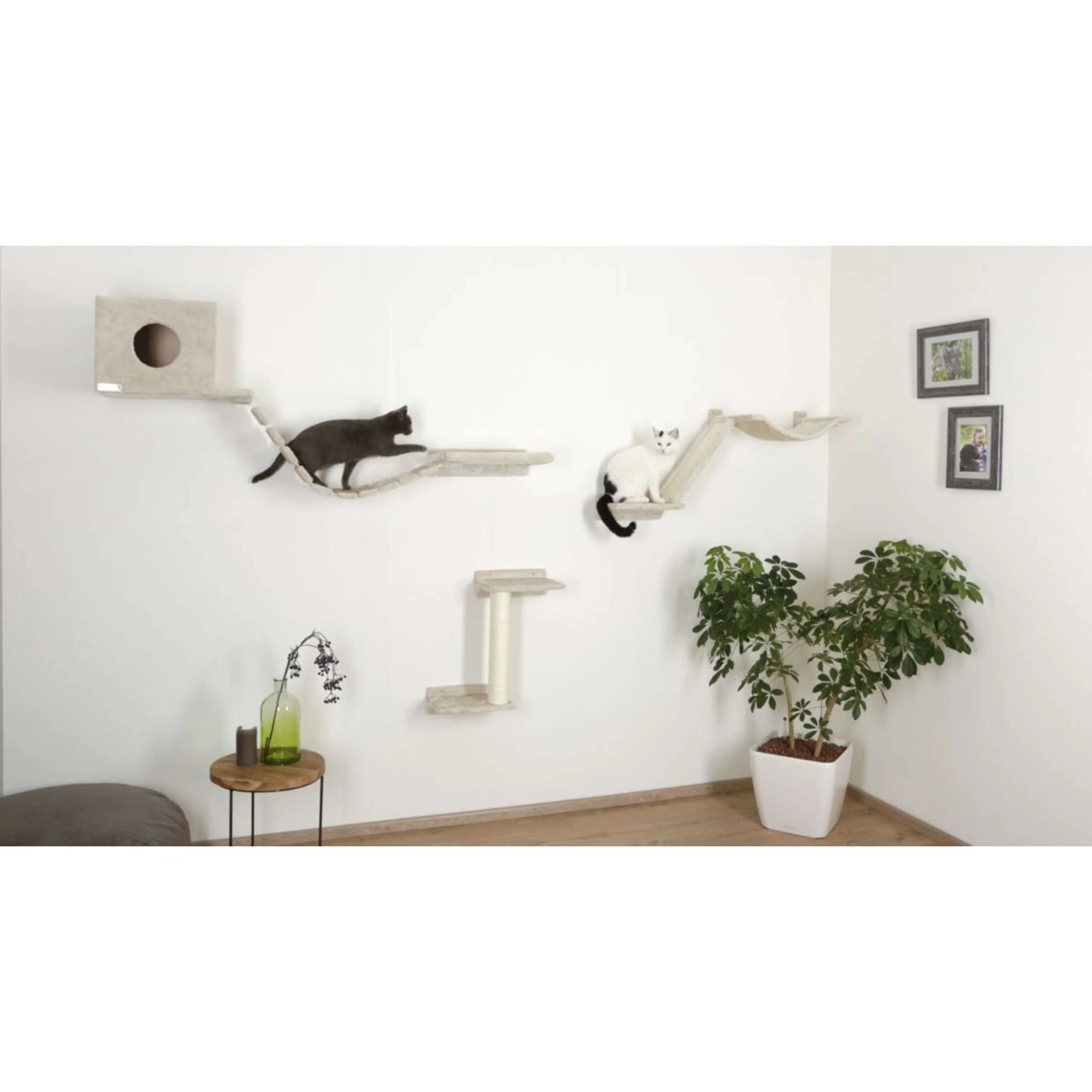 Kerbl Kletterwand Mount Everest fur Katzen Beige - Image 2