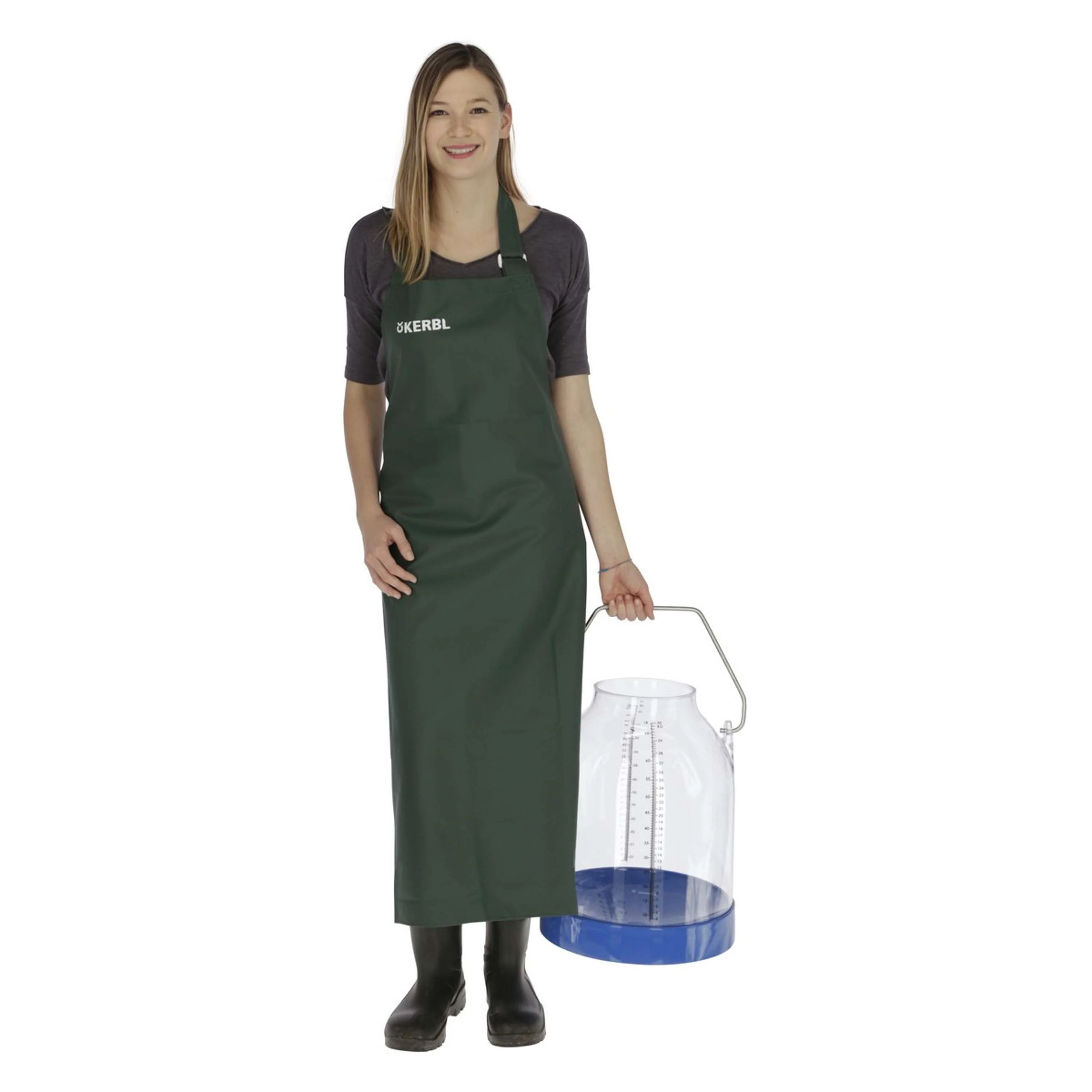 Kerbl Melkerschürze Premium Grün - Image 8