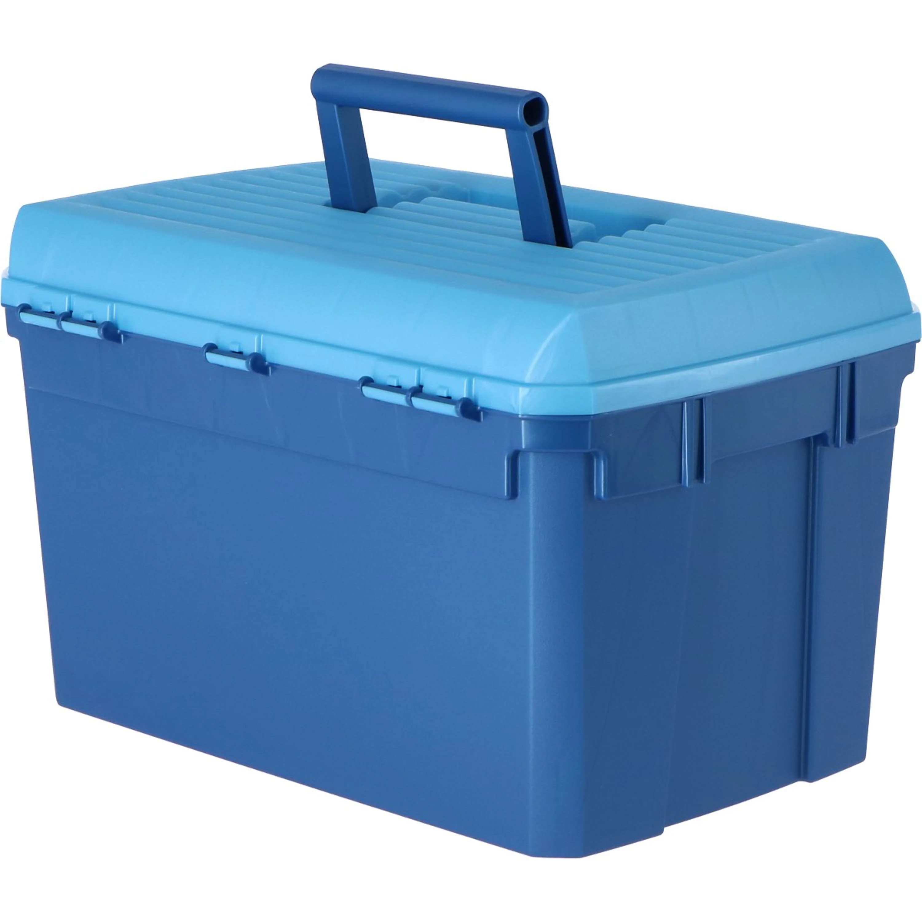 Kerbl Putzbox zum Draufstellen Marine/Hellblau - Image 6