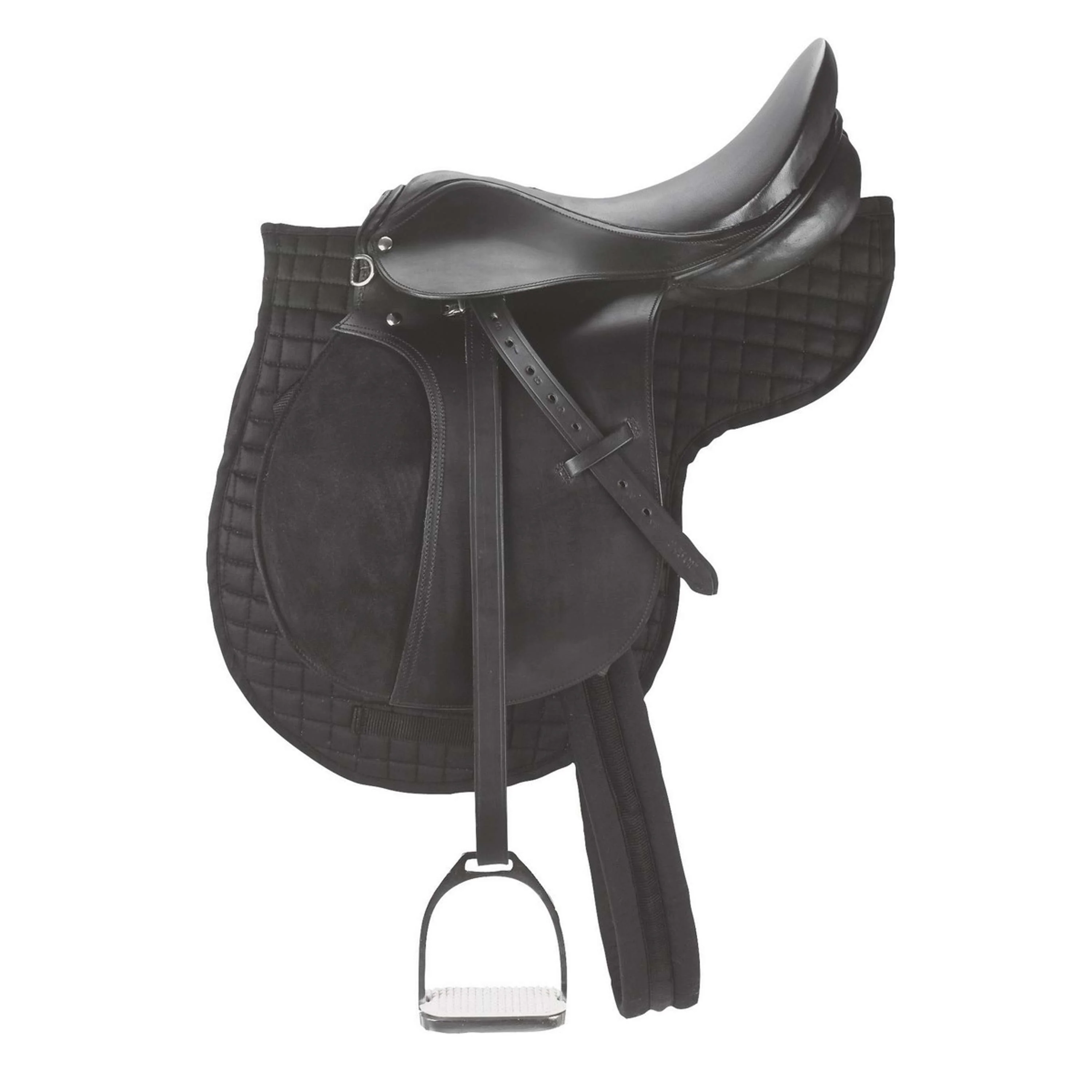 Kerbl Sattelset Eurohorse Vielseitigkeit Schwarz - Image 2