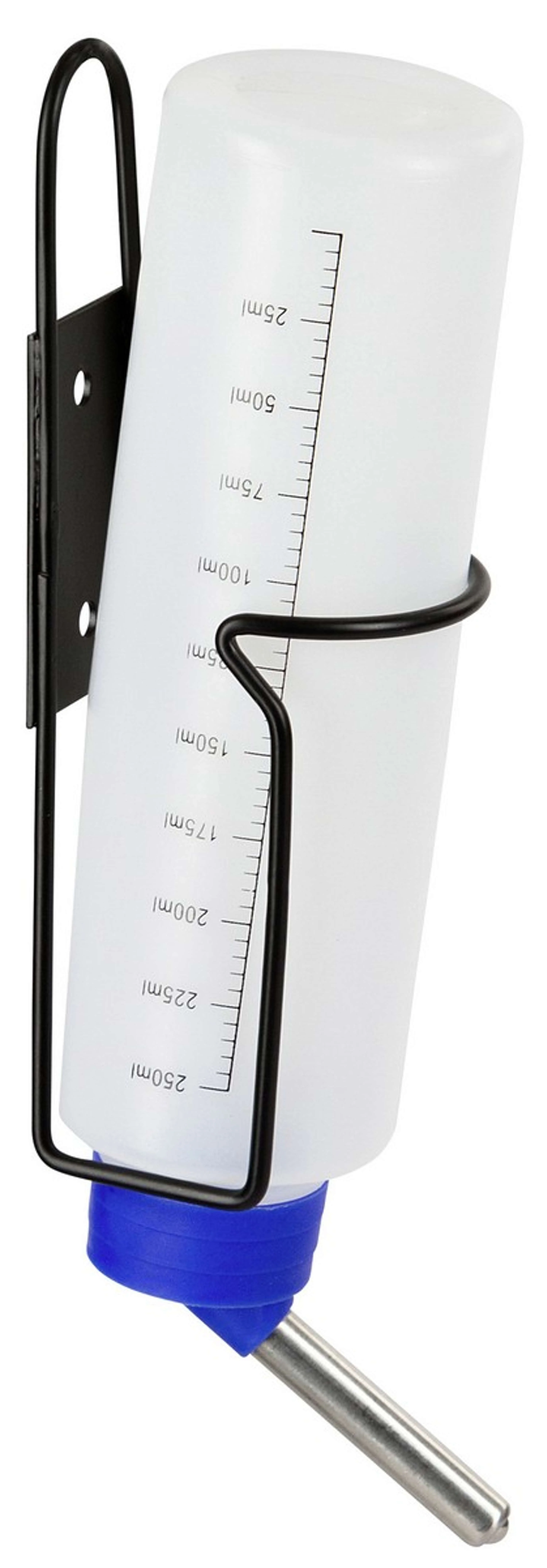 Kerbl Trinkflasche mit Halter aus Metall - Image 2