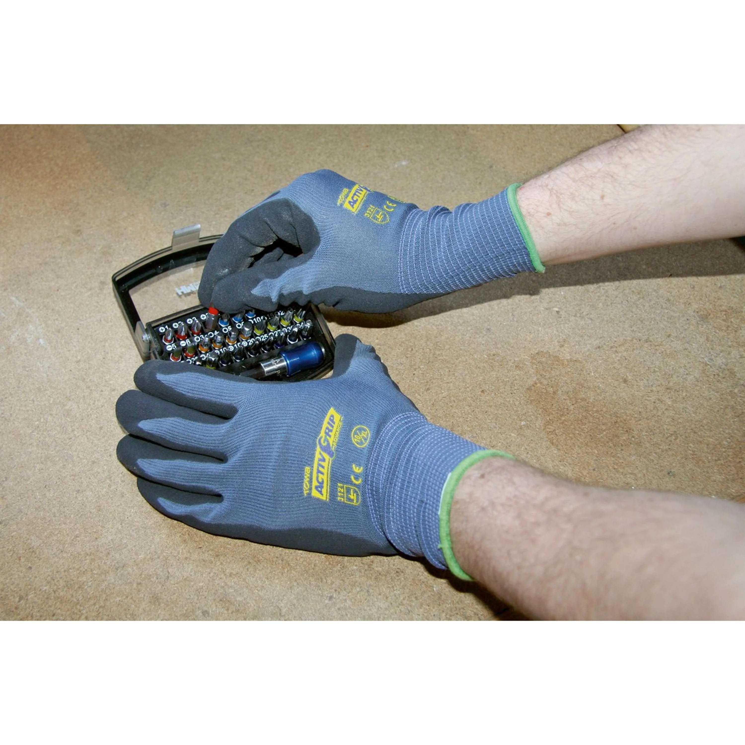 Keron Handschuhe Active Grip Advance Blau/Schwarz - Image 5