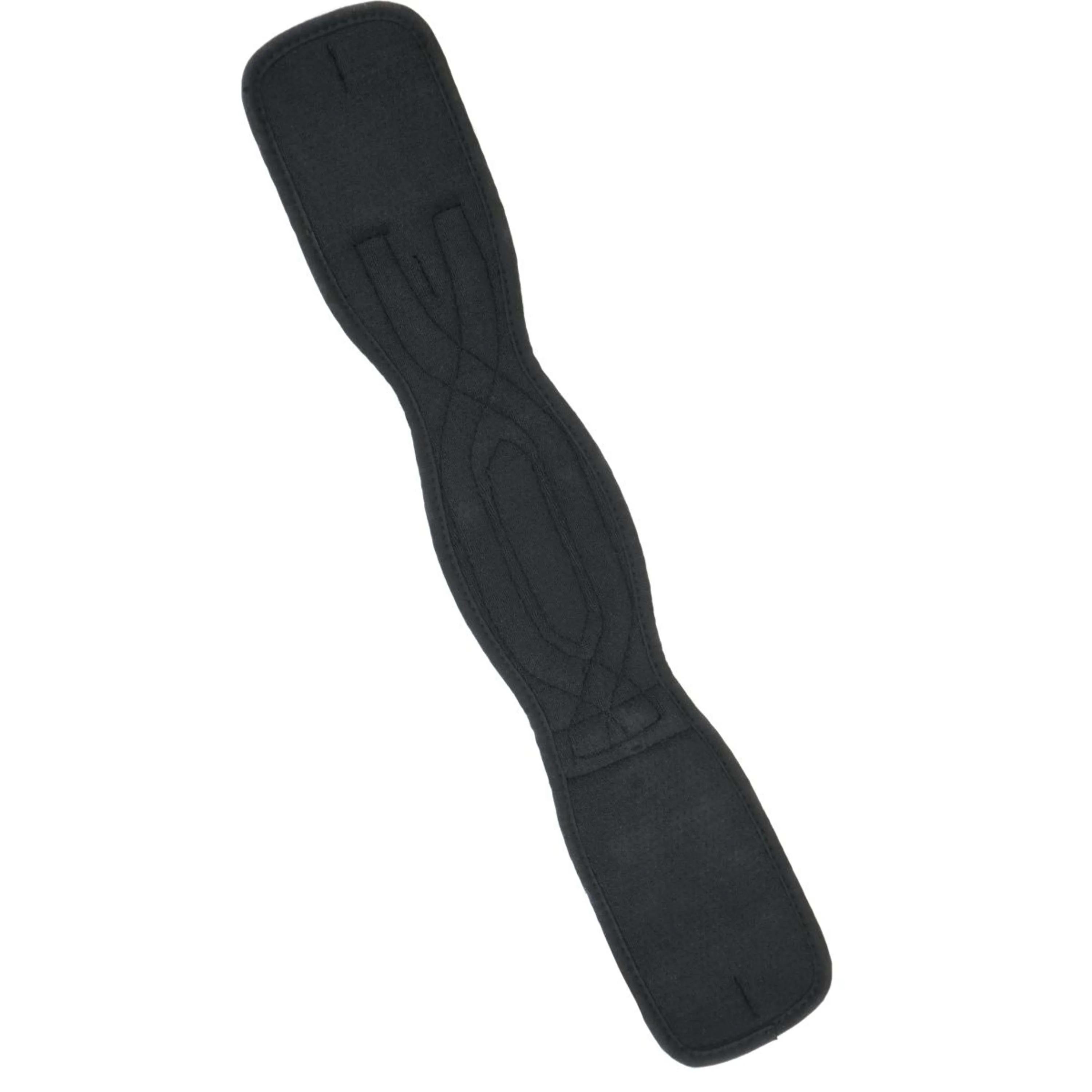 Kieffer Sattelgurt Air-Tex mit Gummizug Schwarz - Image 3