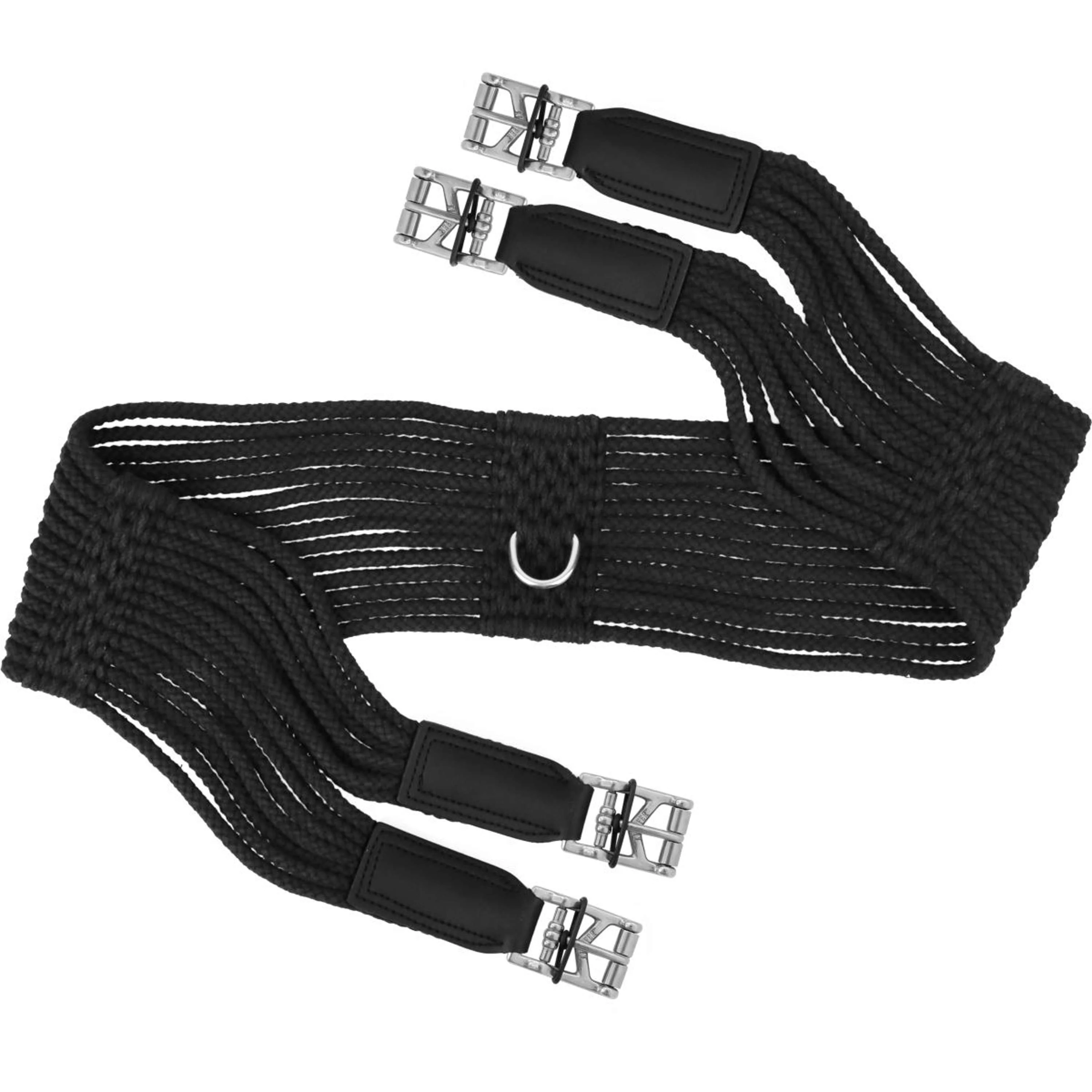 Kieffer Sattelgurt Cotton Contour Schwarz - Image 4