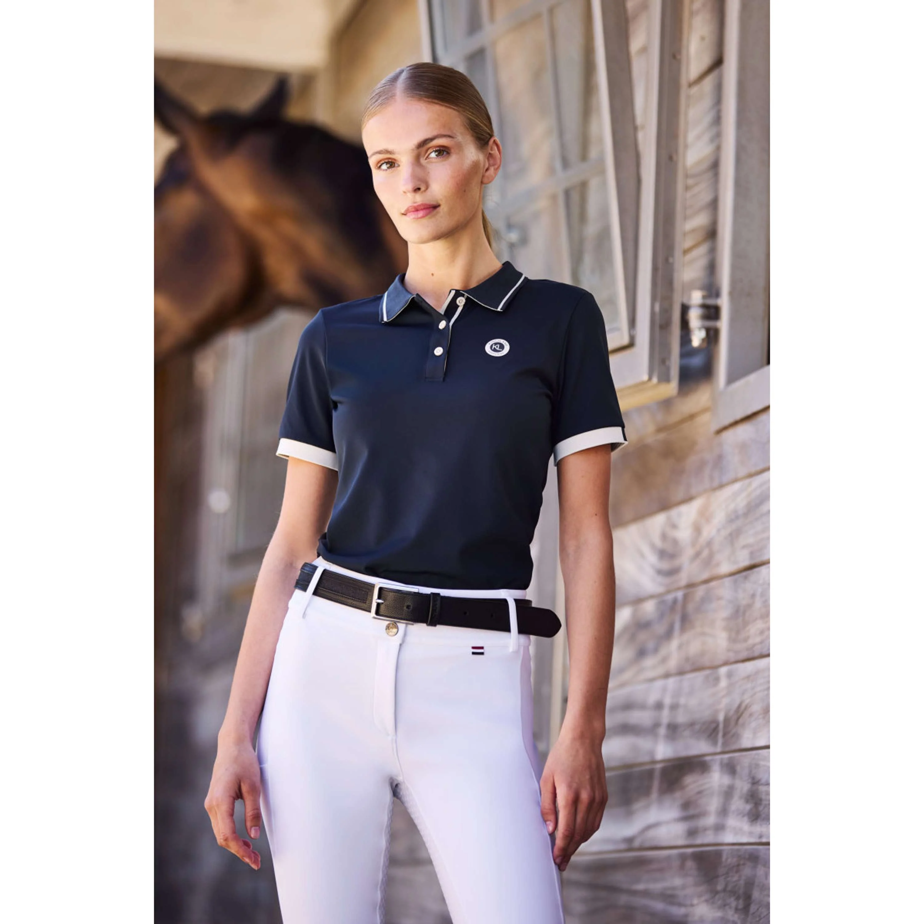 Kingsland Polo Shirt KLLaura Navy - Image 2