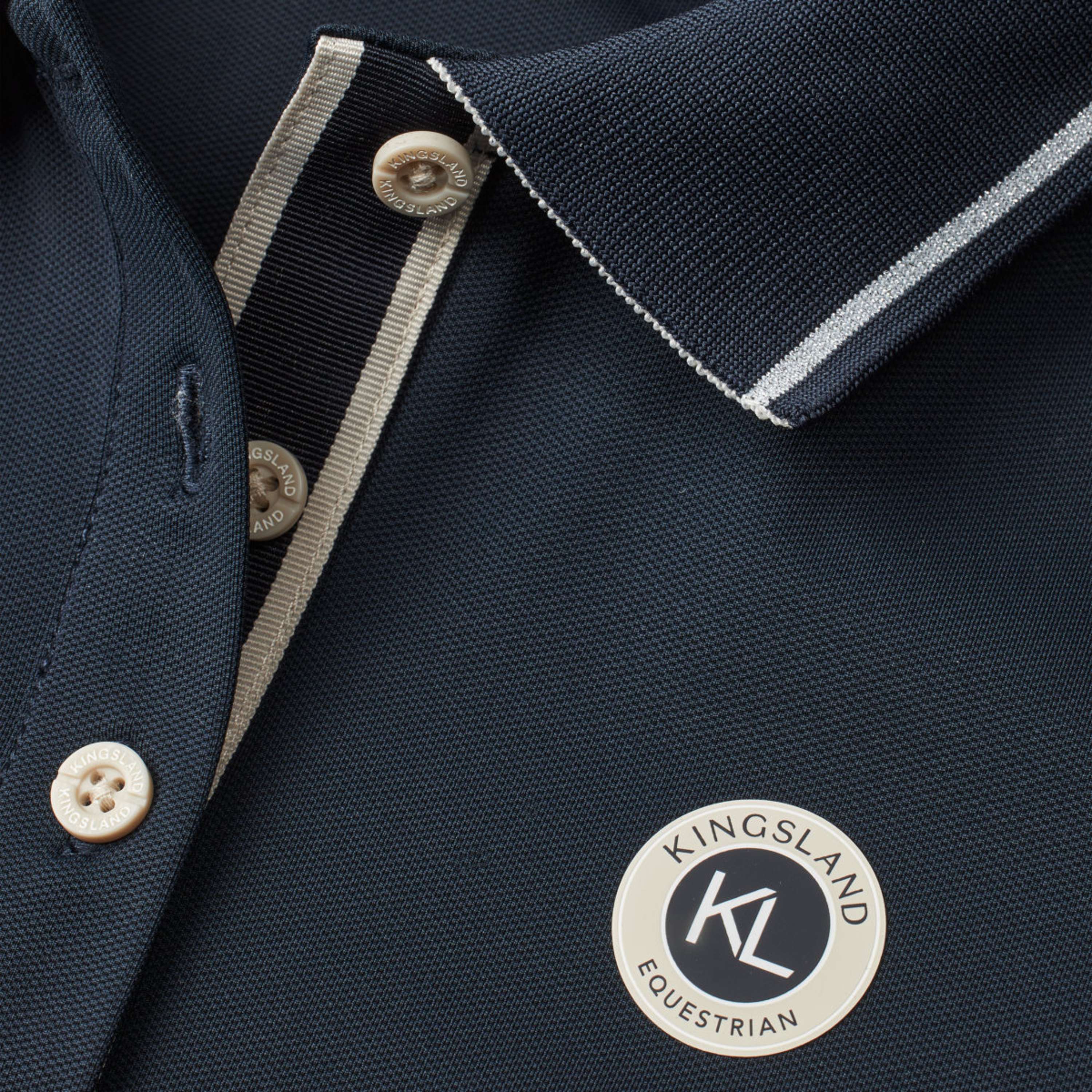 Kingsland Polo Shirt KLLaura Navy - Image 5