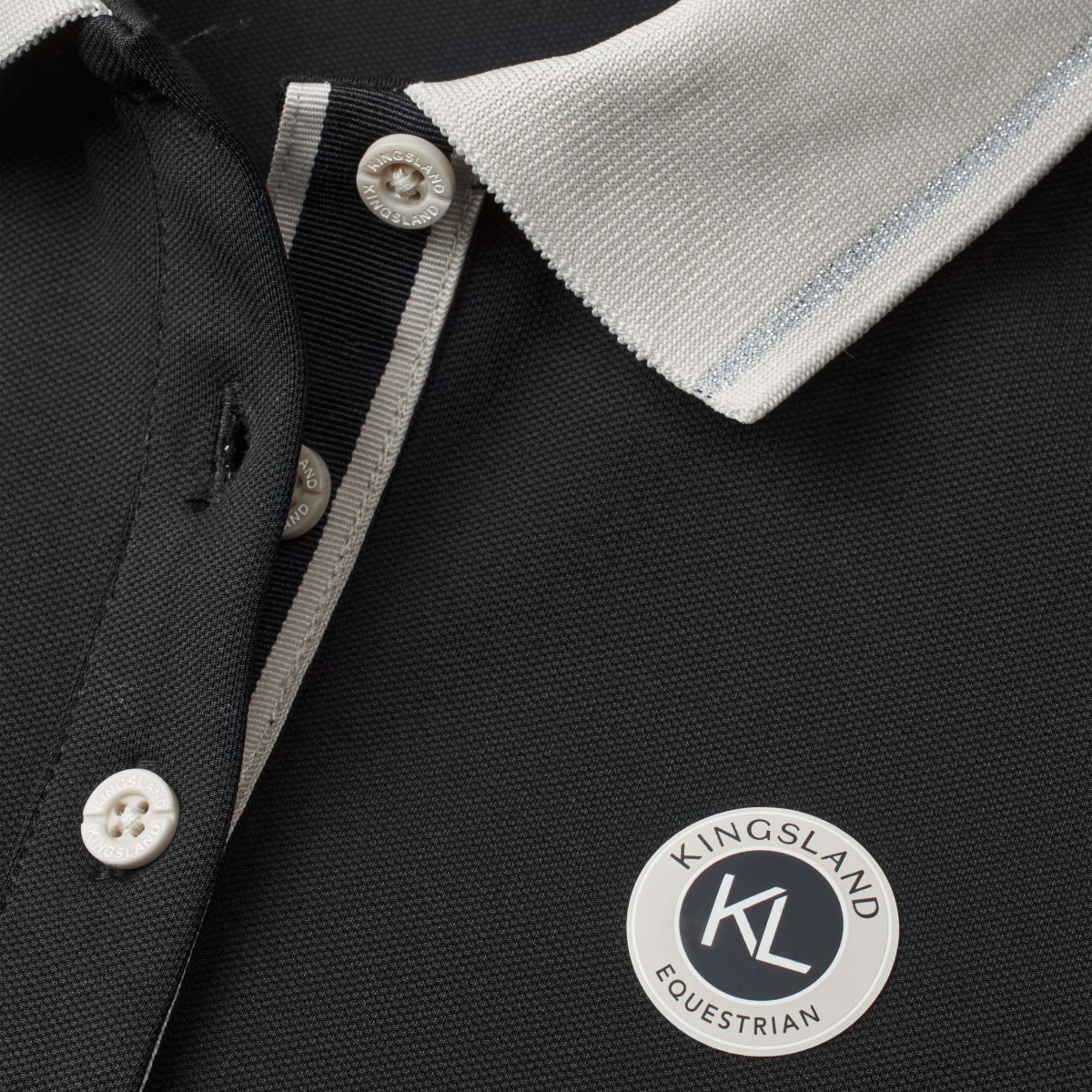 Kingsland Polo Shirt KLLaura Schwarz - Image 4