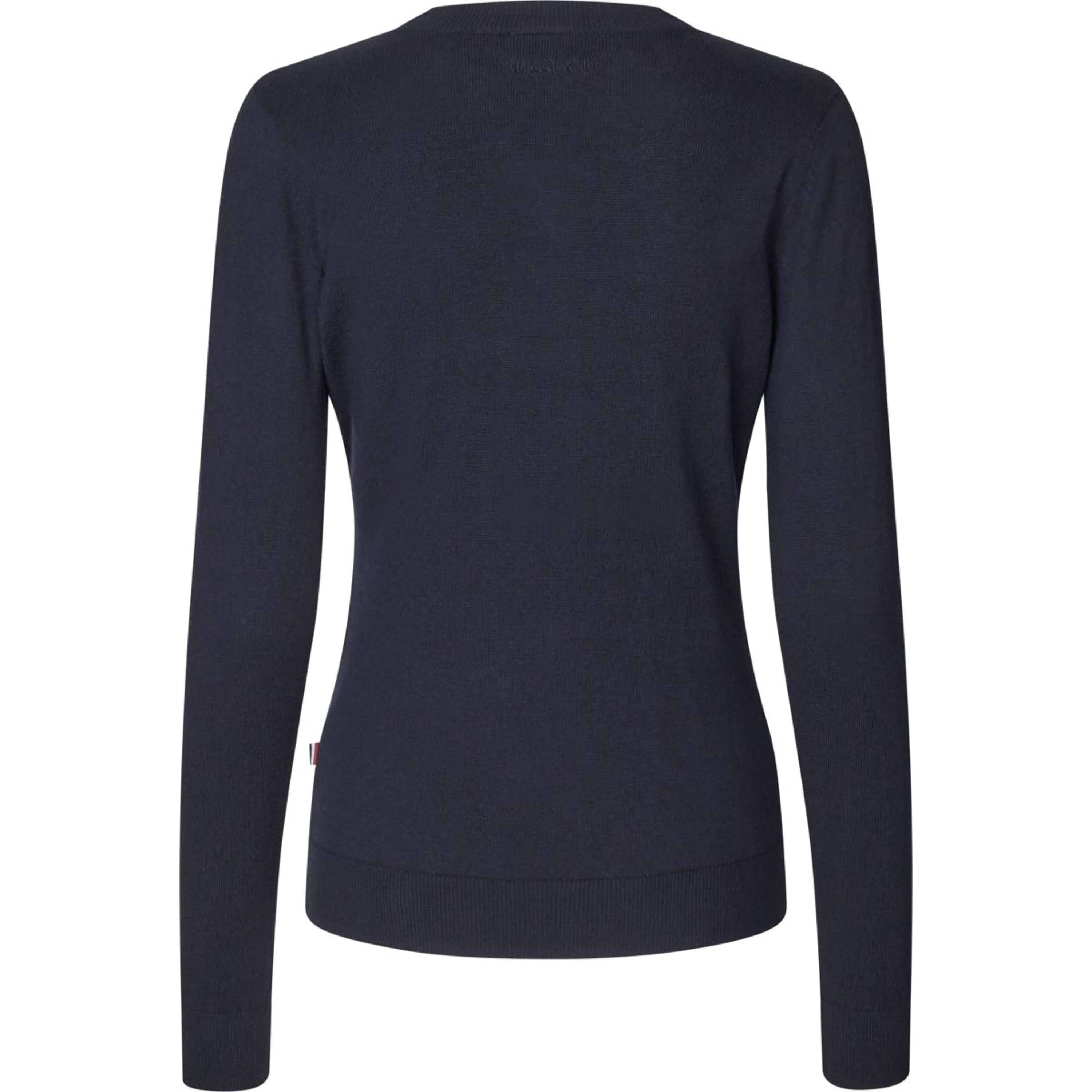Kingsland Pullover Classic V-Neck Navy - Image 2