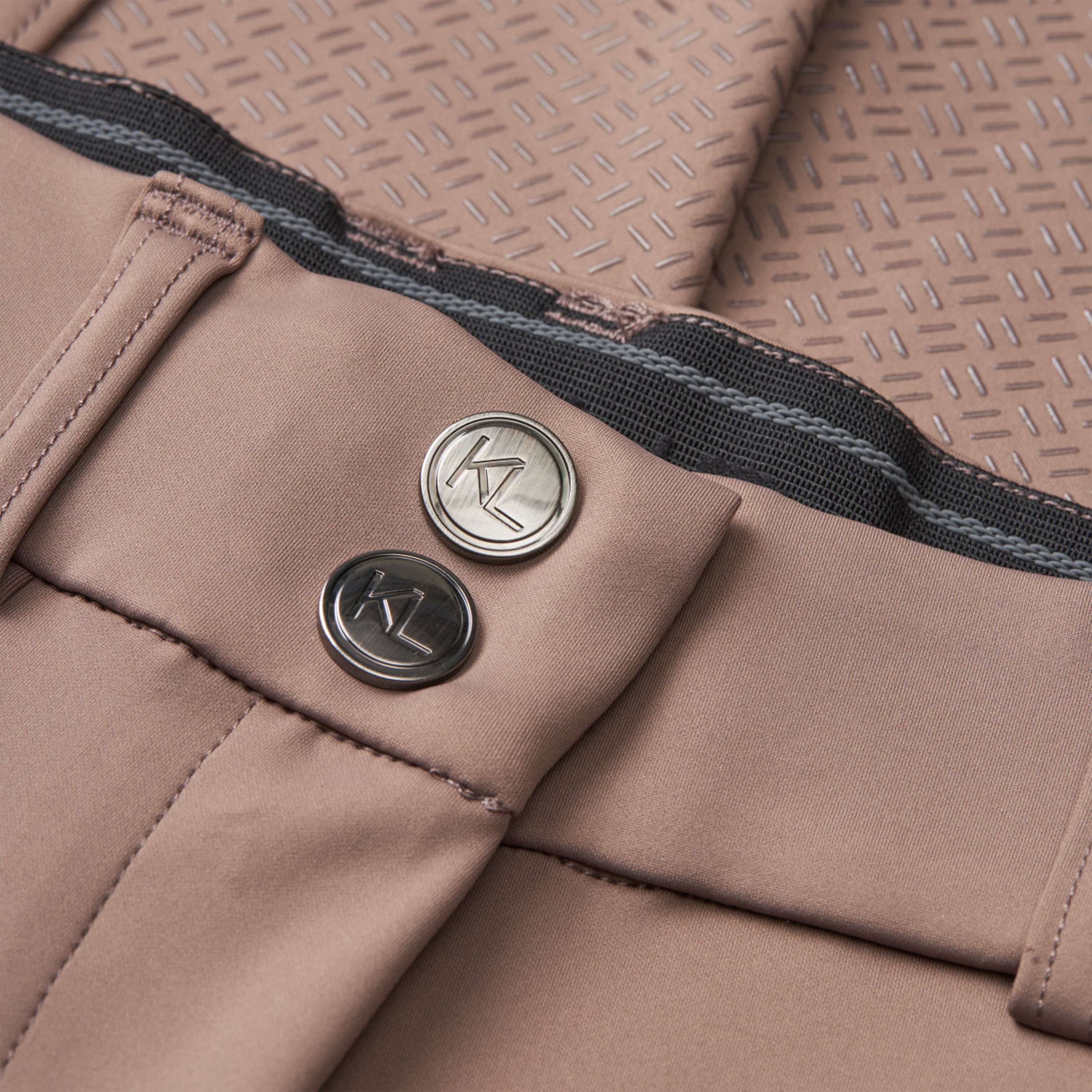Kingsland Reithose KLKaya Full Grip Brown Iron - Image 3