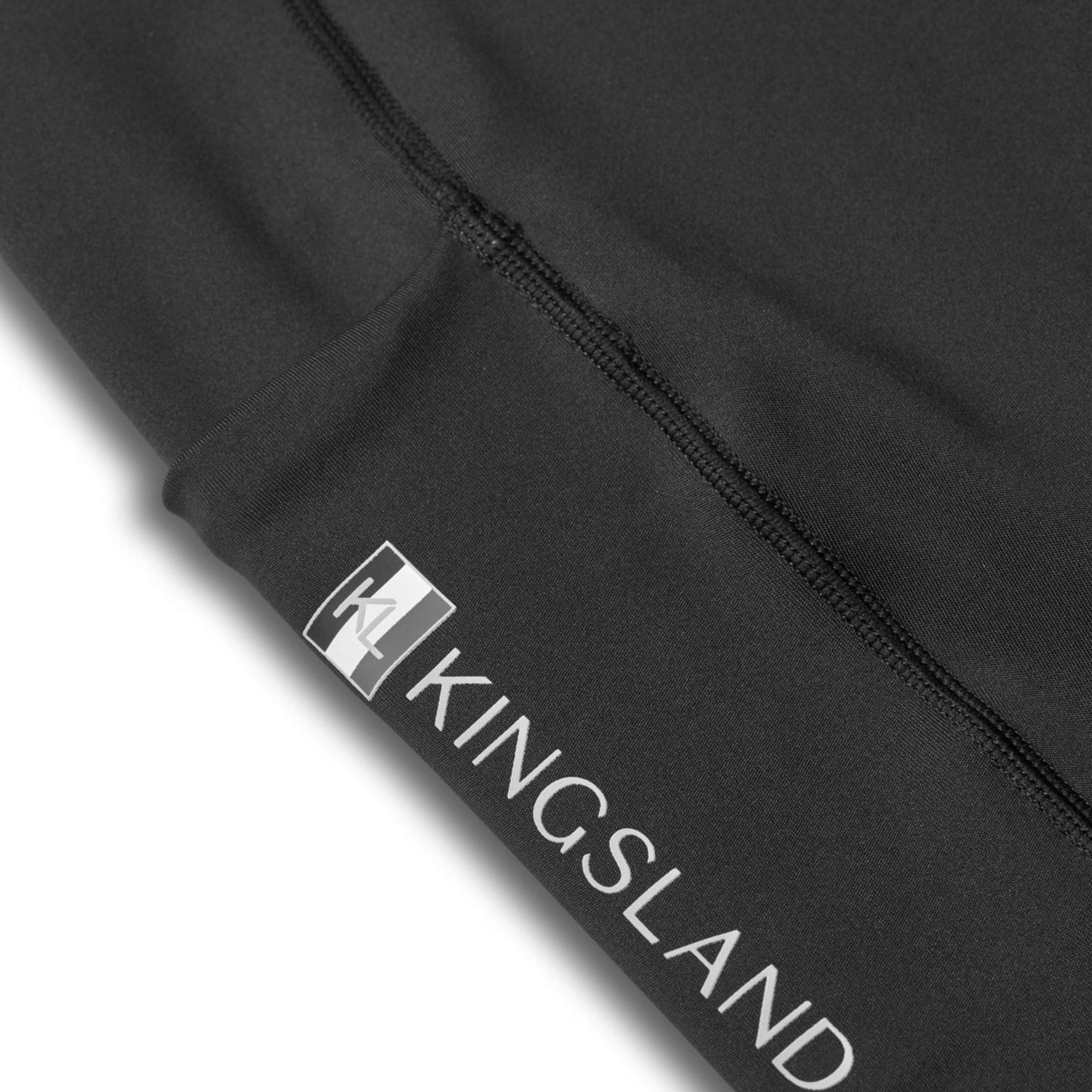 Kingsland Reitleggings Classic Full Grip Schwarz - Image 3