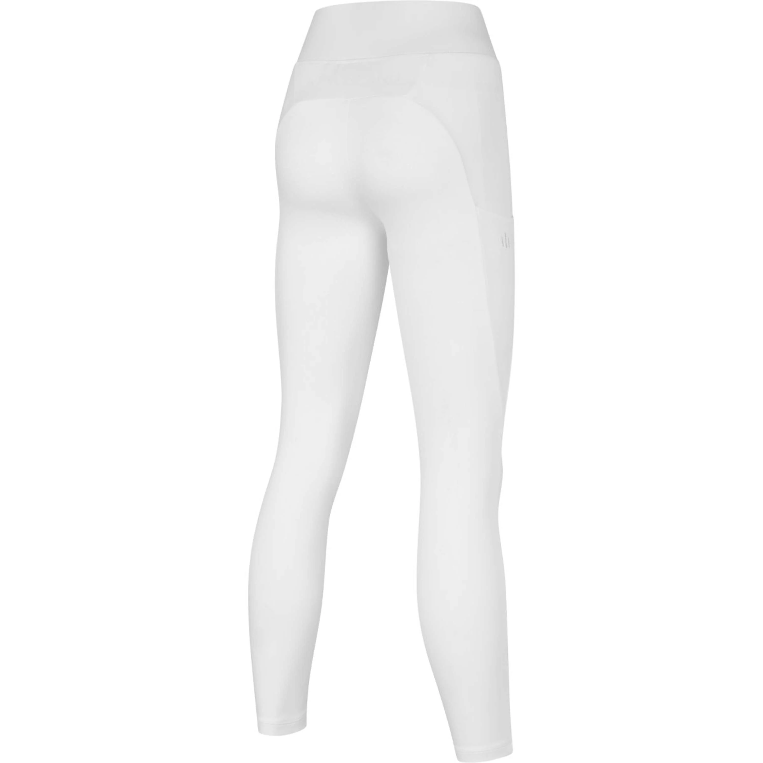 Kingsland Reitleggings KLLauren F-Tec 5 Full Grip Weiß - Image 3