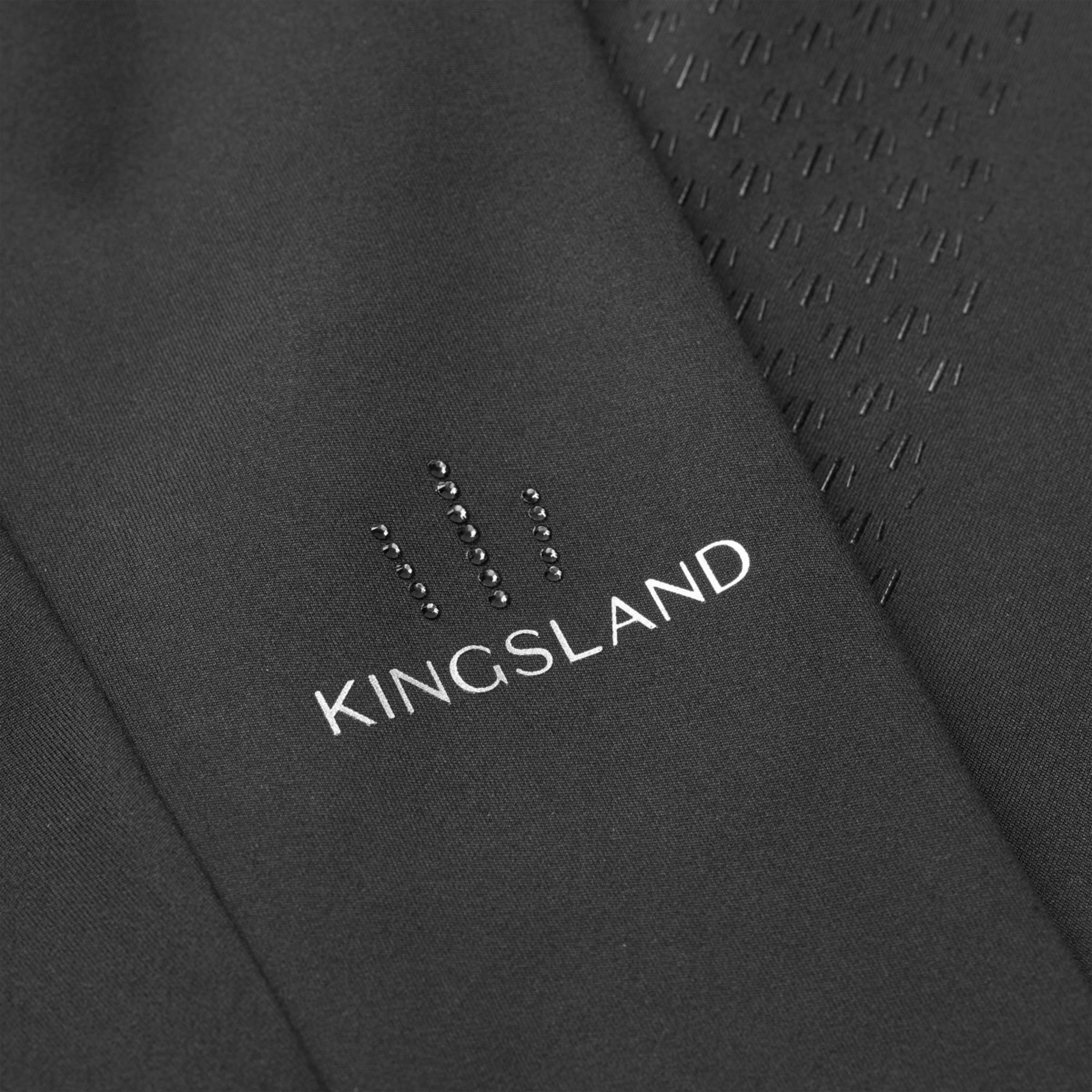 Kingsland Reitleggings KLLea F-Tec 5 Full Grip Schwarz - Image 3