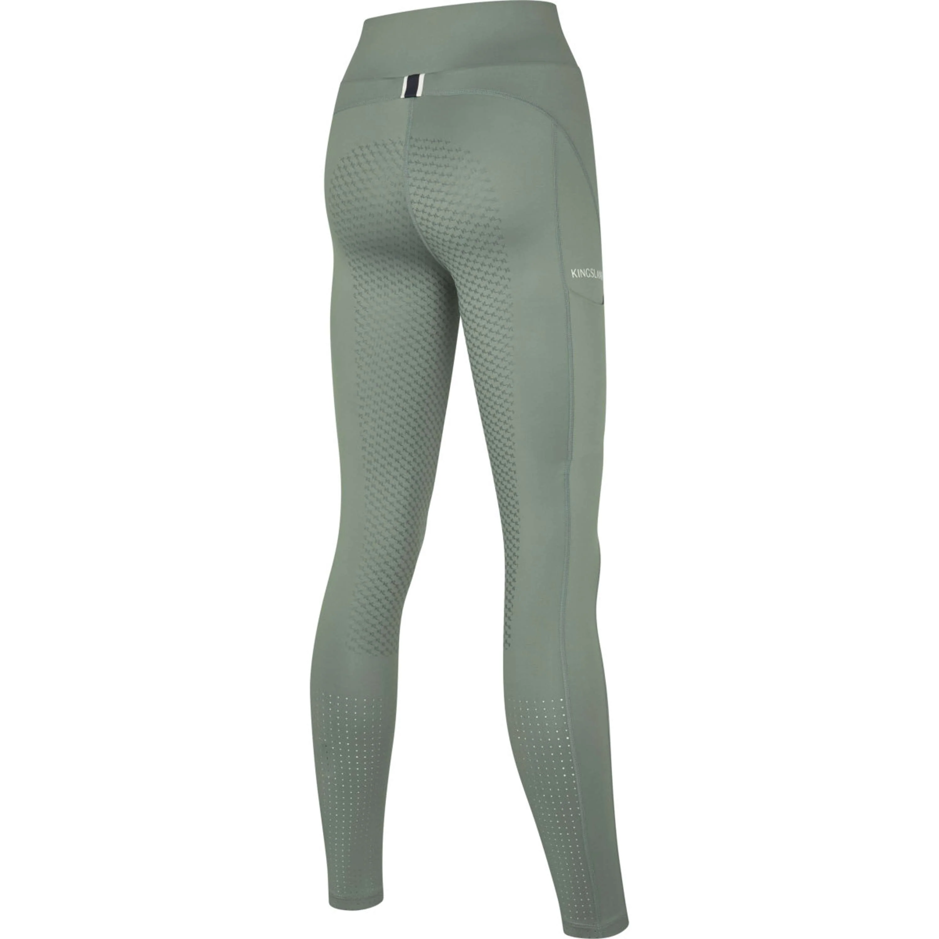 Kingsland Reitleggings KLLindsey F-Tec Full Grip Green Agave - Image 3