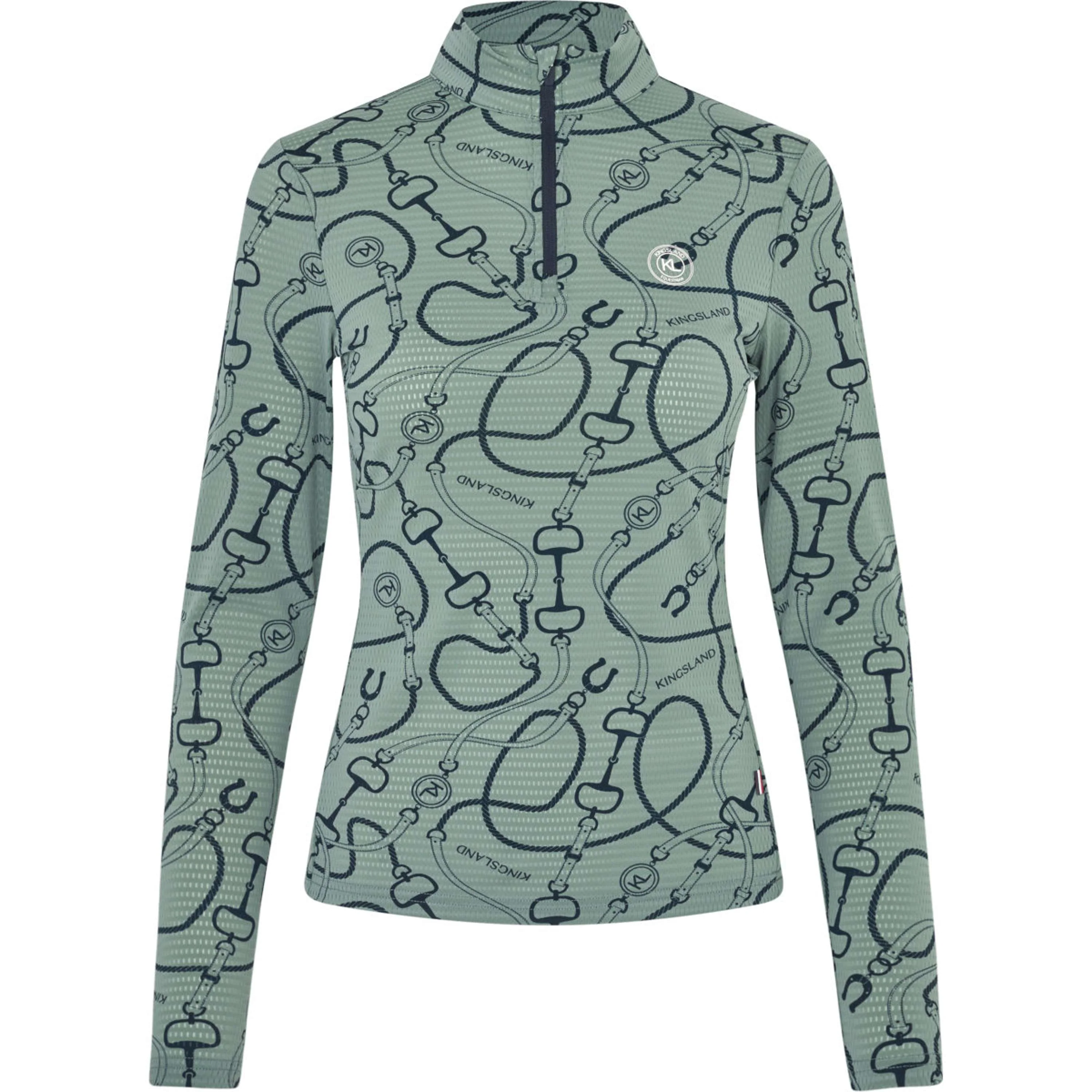 Kingsland Trainingsshirt KLLarissa Green Agave