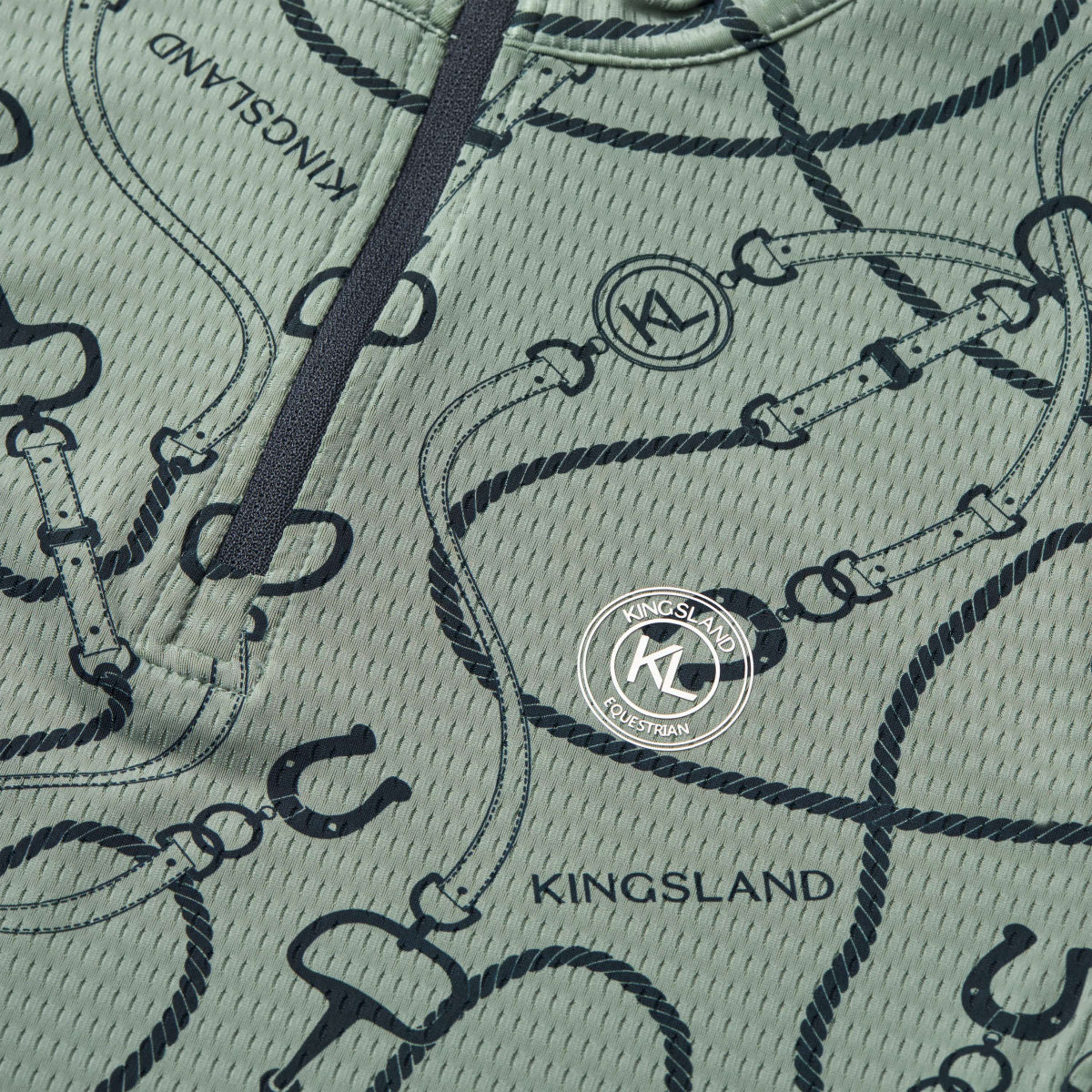 Kingsland Trainingsshirt KLLarissa Green Agave - Image 3