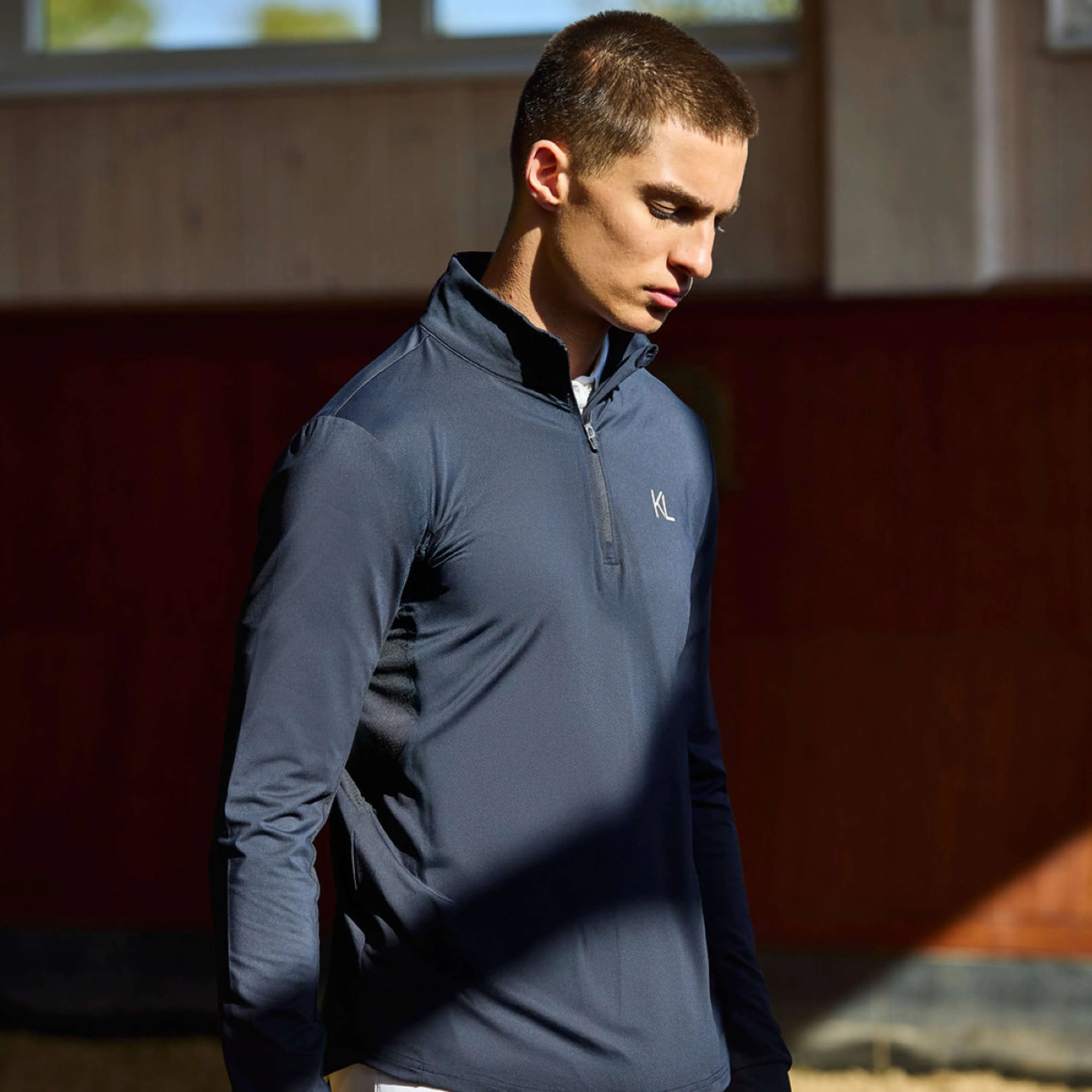 Kingsland Trainingsshirt KLLemar Herren Navy - Image 3