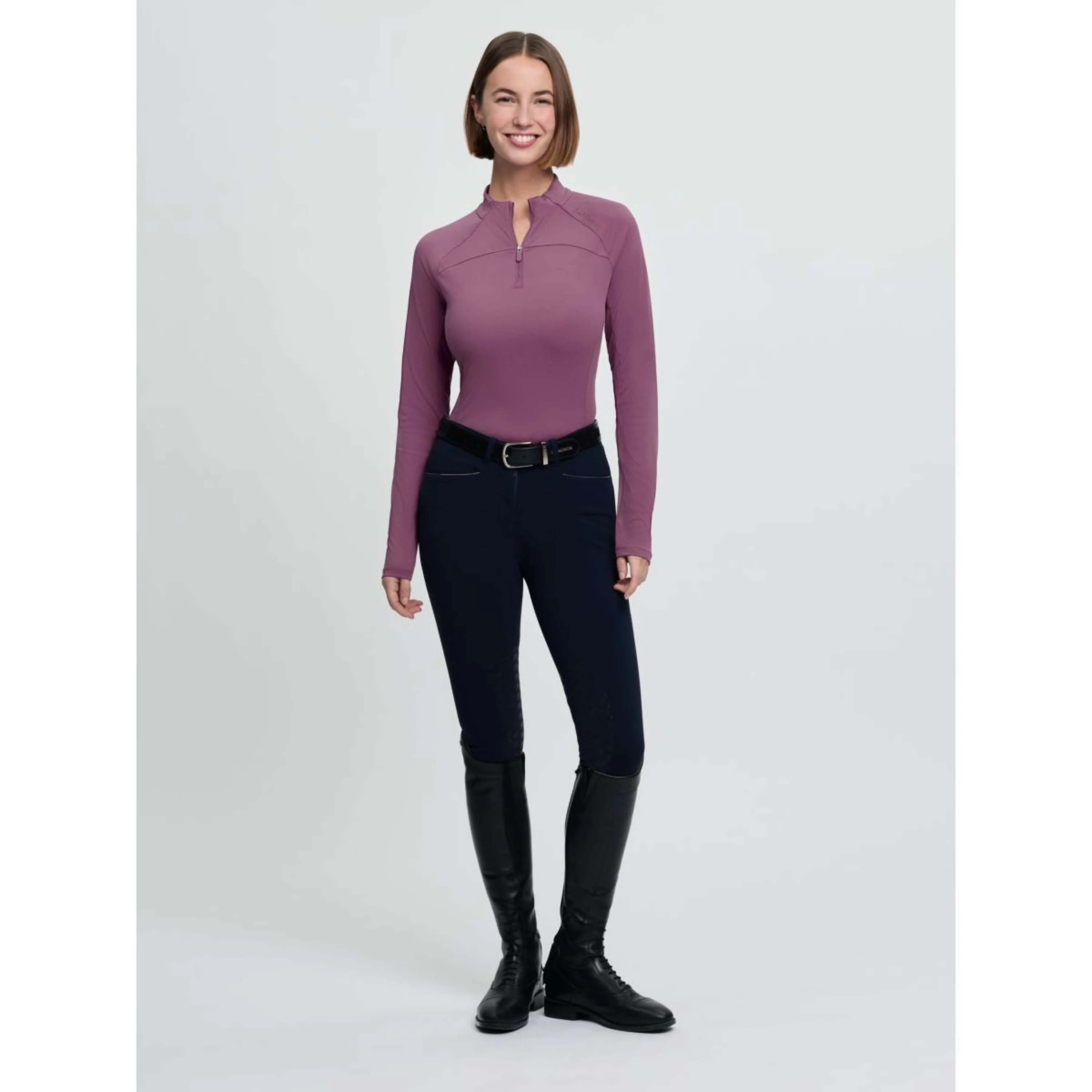 LeMieux Base Layer Airflow Lange Ärmel Mallow - Image 4