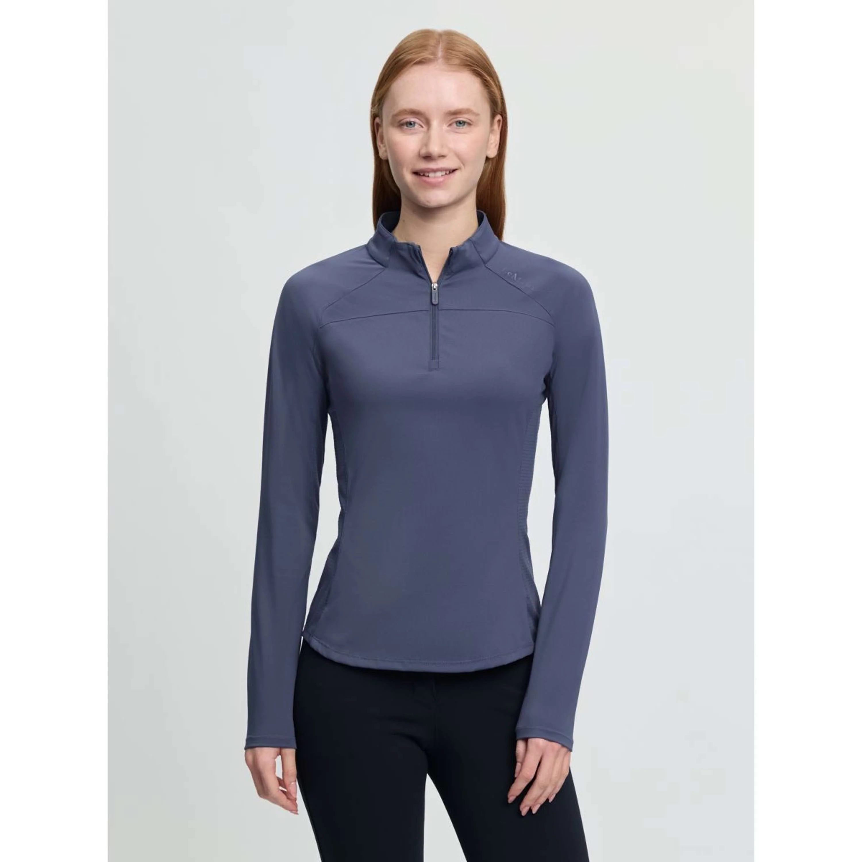 LeMieux Base Layer Airflow Lange Ärmel Shadow - Image 4